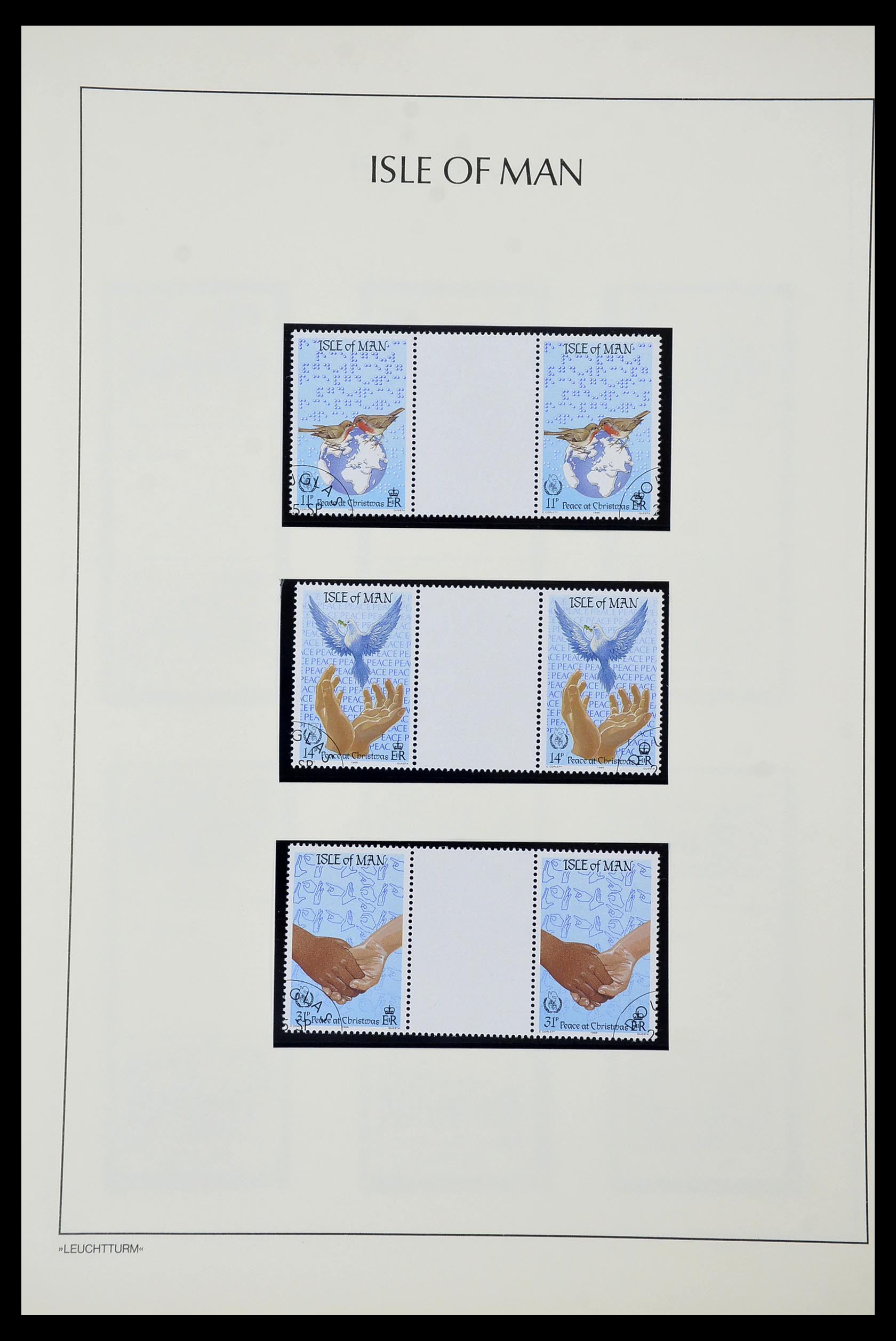 34974 989 - Postzegelverzameling 34974 Engelse koloniën 1859-1989.