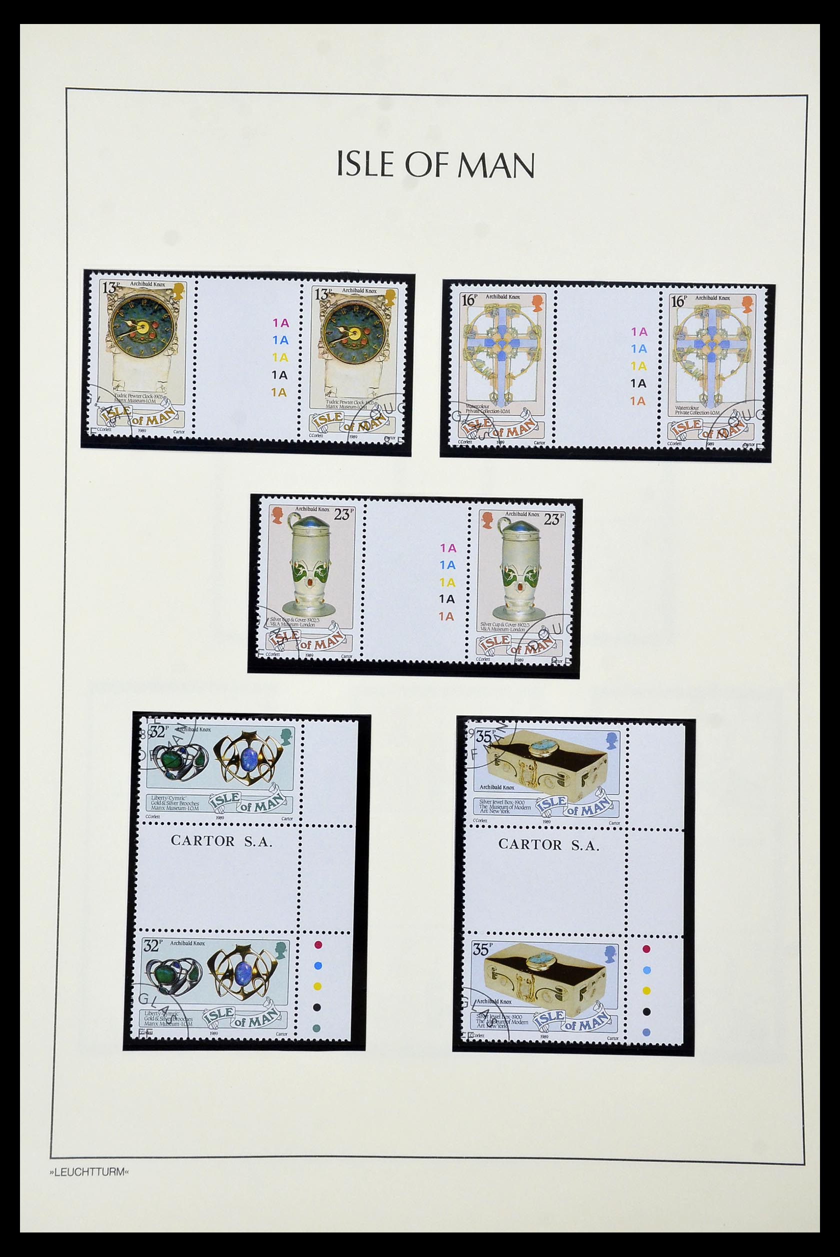 34974 996 - Postzegelverzameling 34974 Engelse koloniën 1859-1989.