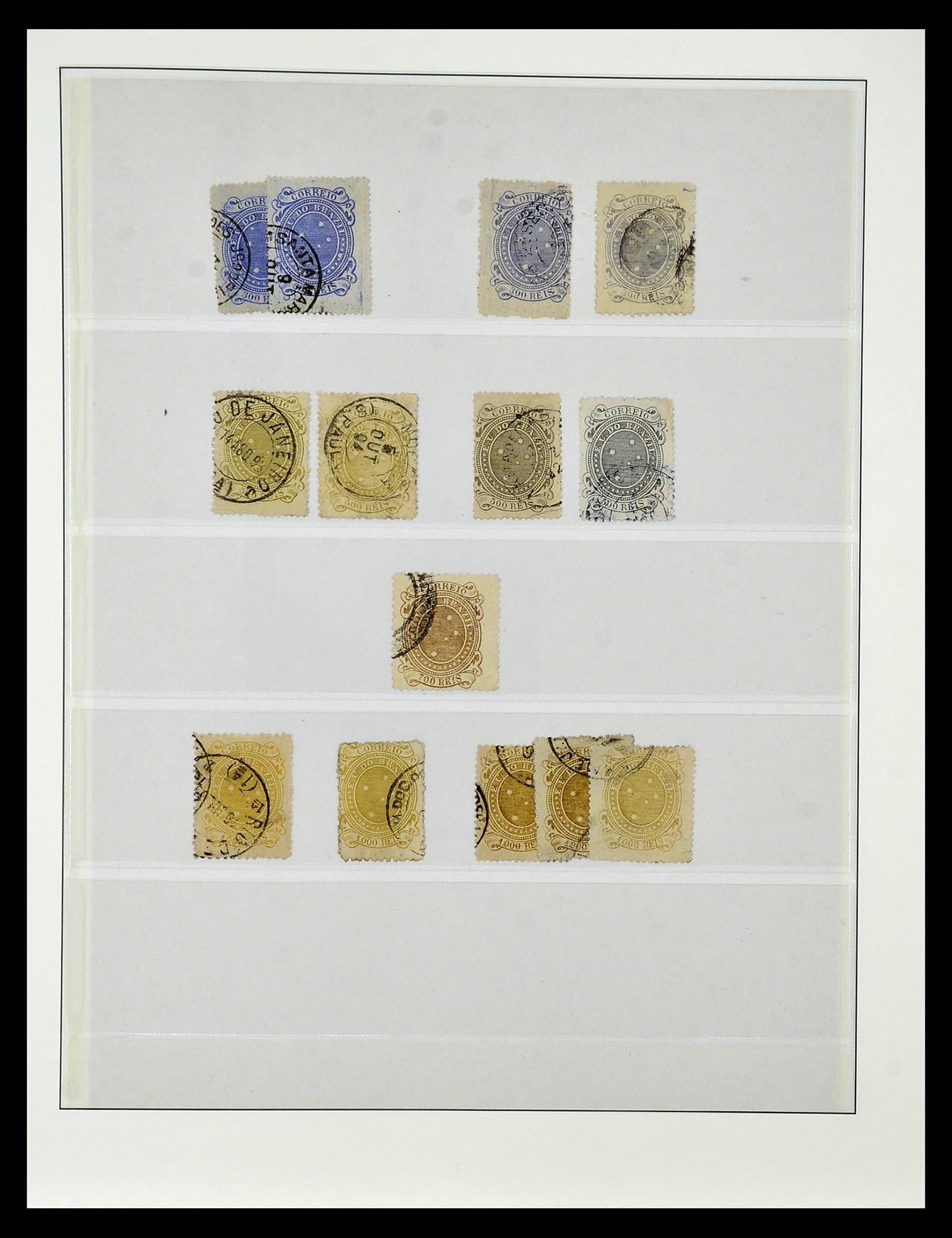 34975 011 - Postzegelverzameling 34975 Brazilië 1843-2015.