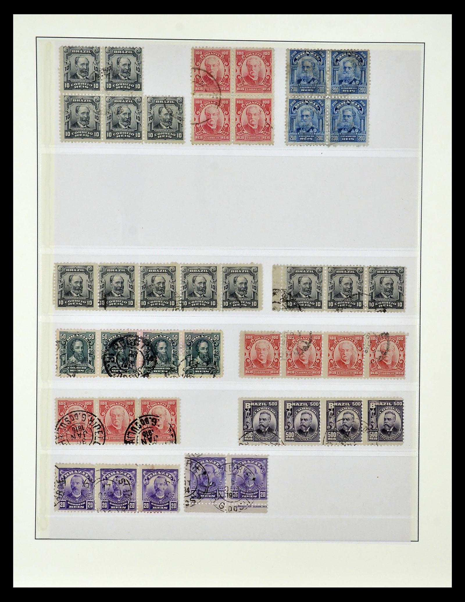 34975 023 - Postzegelverzameling 34975 Brazilië 1843-2015.
