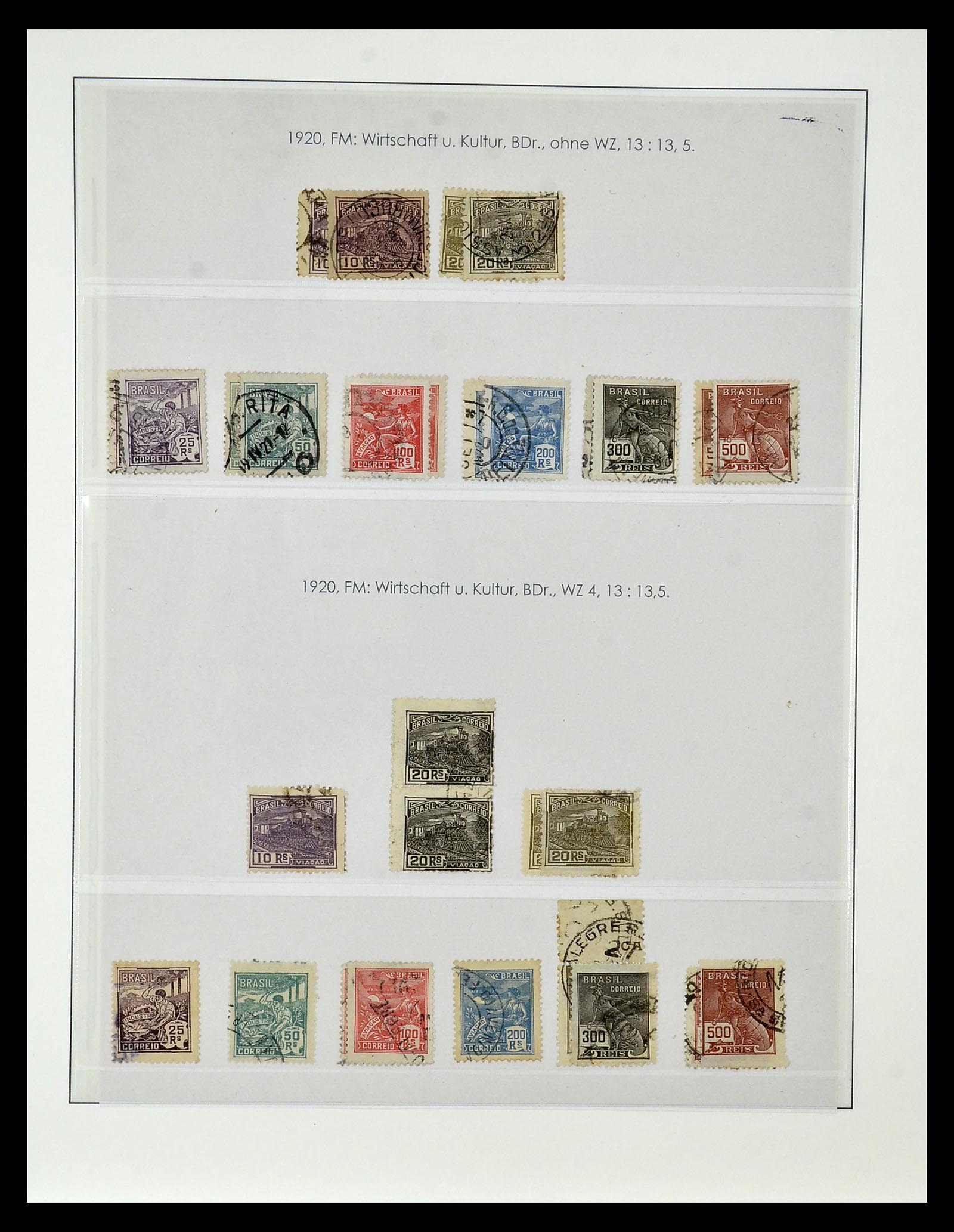 34975 027 - Postzegelverzameling 34975 Brazilië 1843-2015.