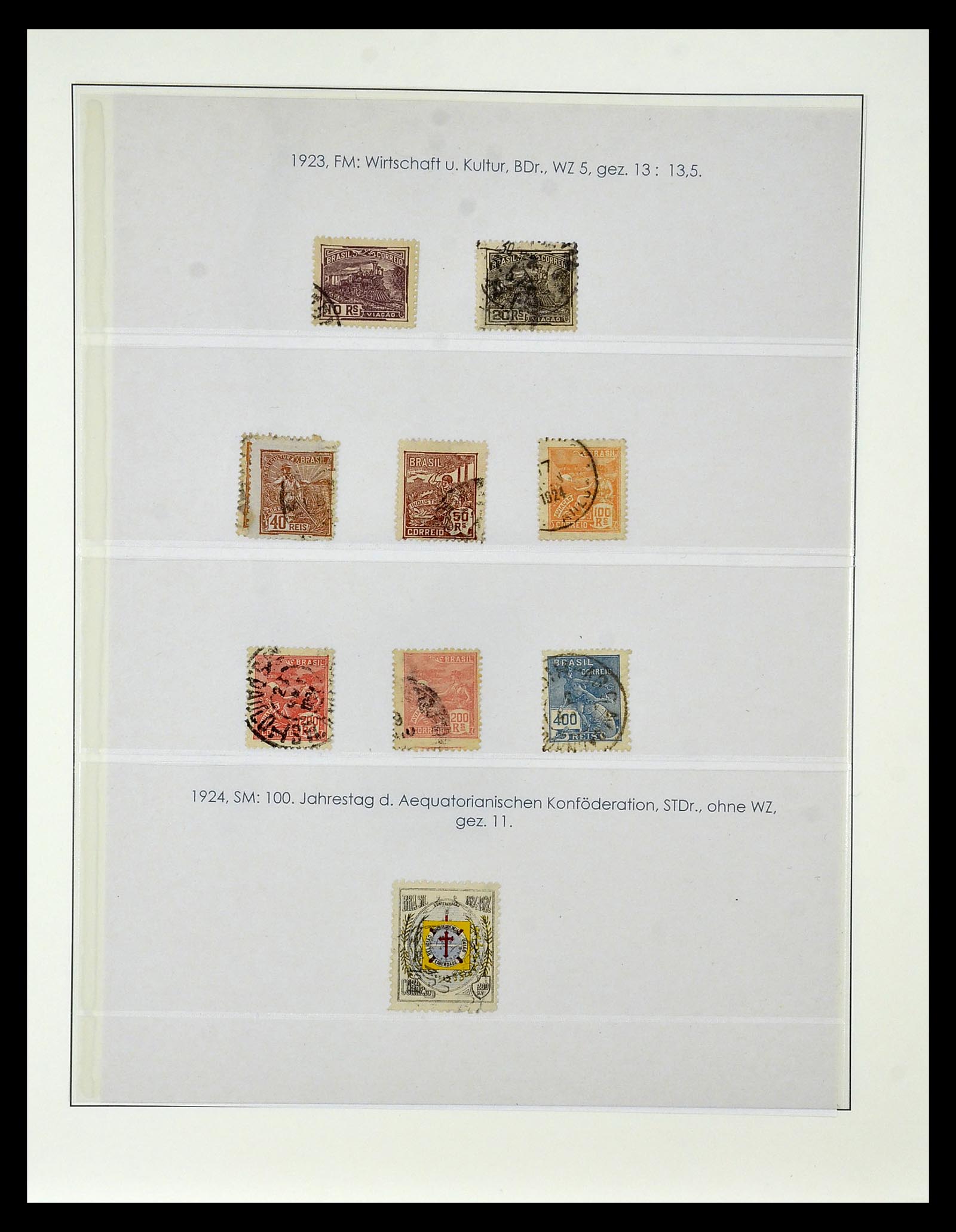 34975 031 - Postzegelverzameling 34975 Brazilië 1843-2015.