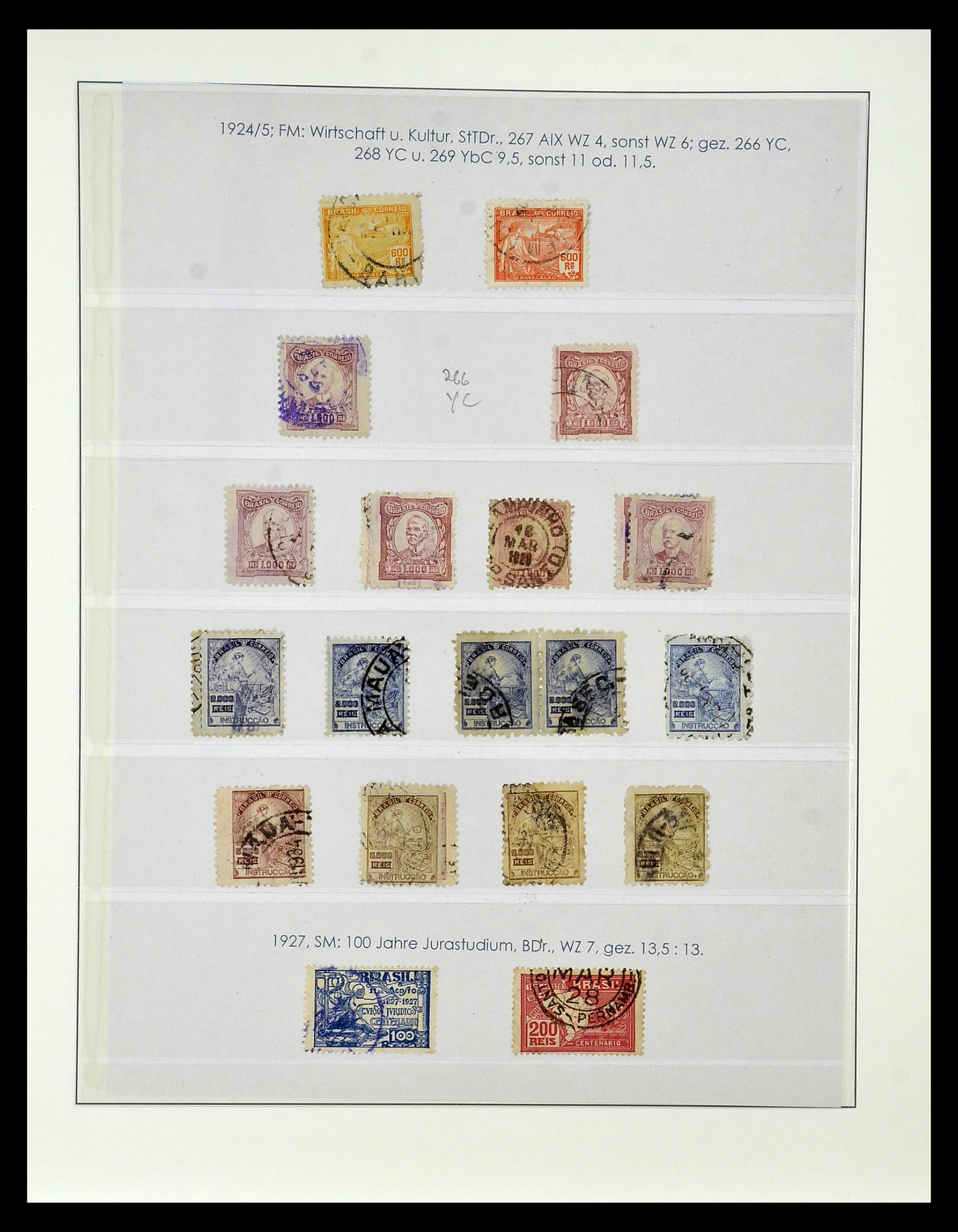 34975 033 - Postzegelverzameling 34975 Brazilië 1843-2015.