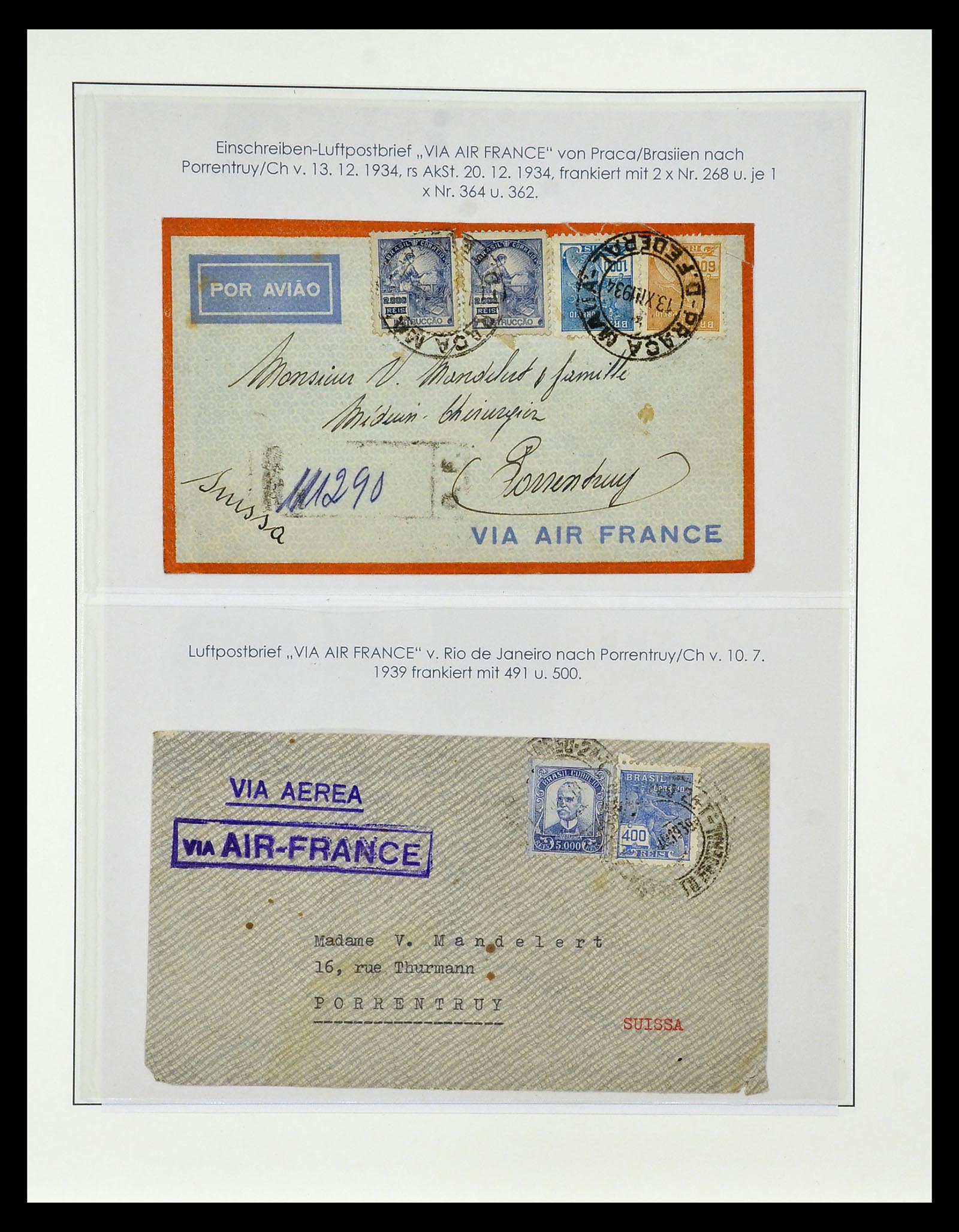34975 034 - Postzegelverzameling 34975 Brazilië 1843-2015.