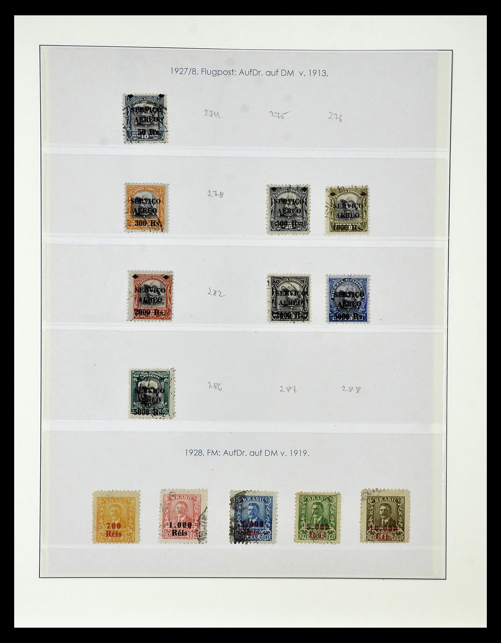 34975 035 - Postzegelverzameling 34975 Brazilië 1843-2015.