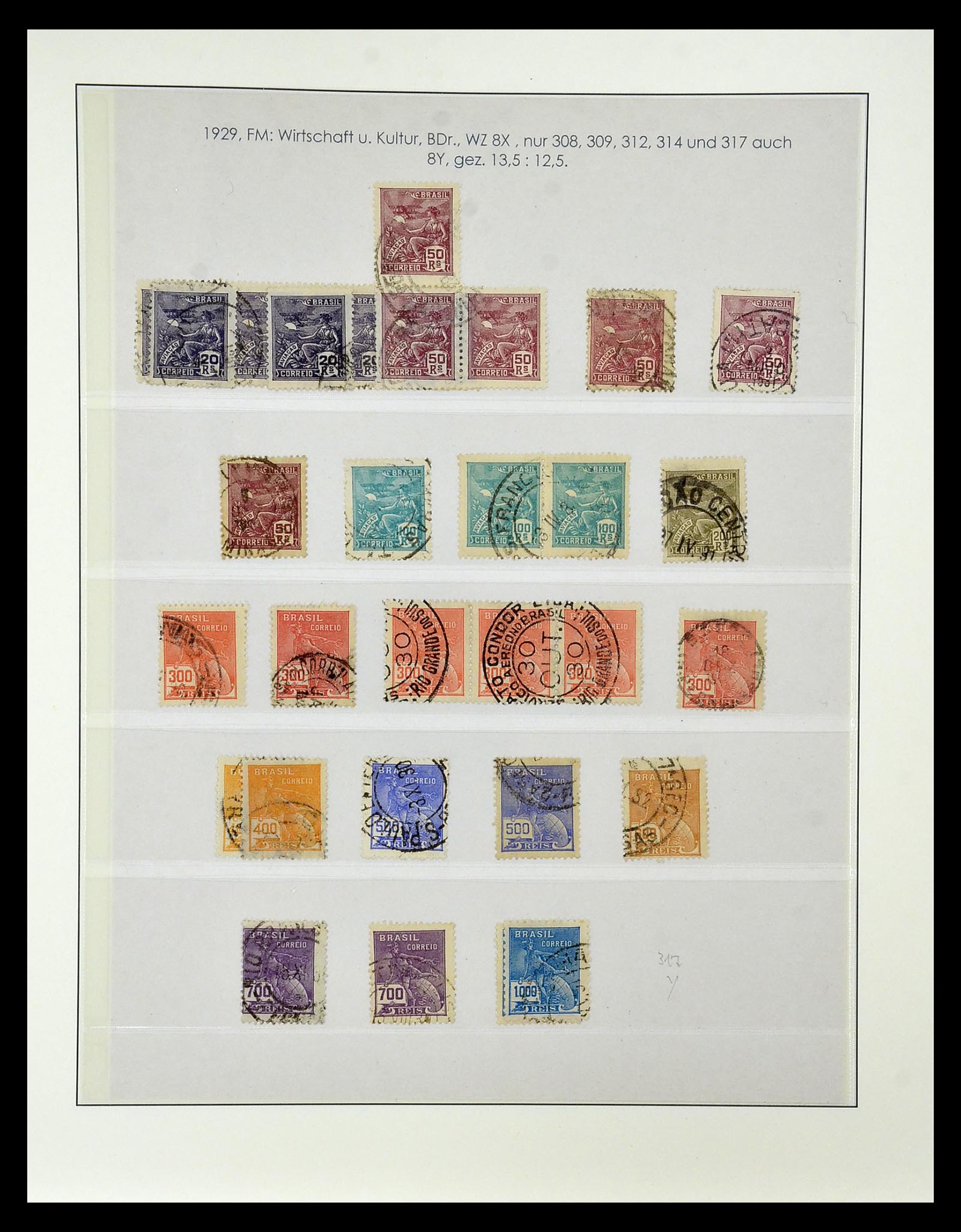 34975 037 - Postzegelverzameling 34975 Brazilië 1843-2015.