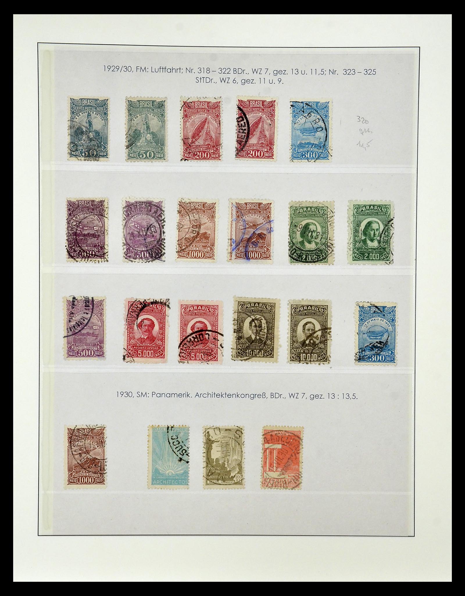 34975 038 - Postzegelverzameling 34975 Brazilië 1843-2015.