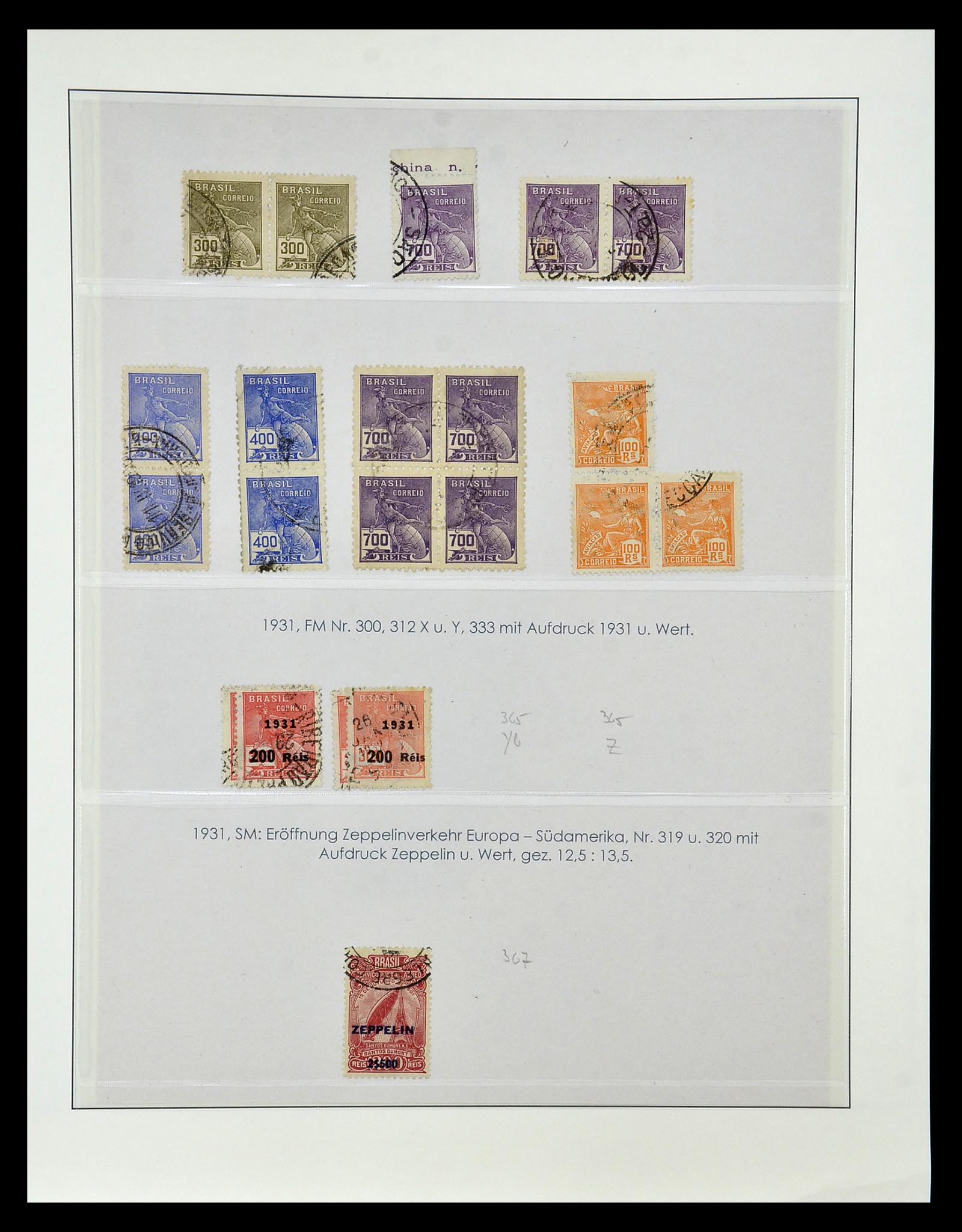 34975 042 - Postzegelverzameling 34975 Brazilië 1843-2015.