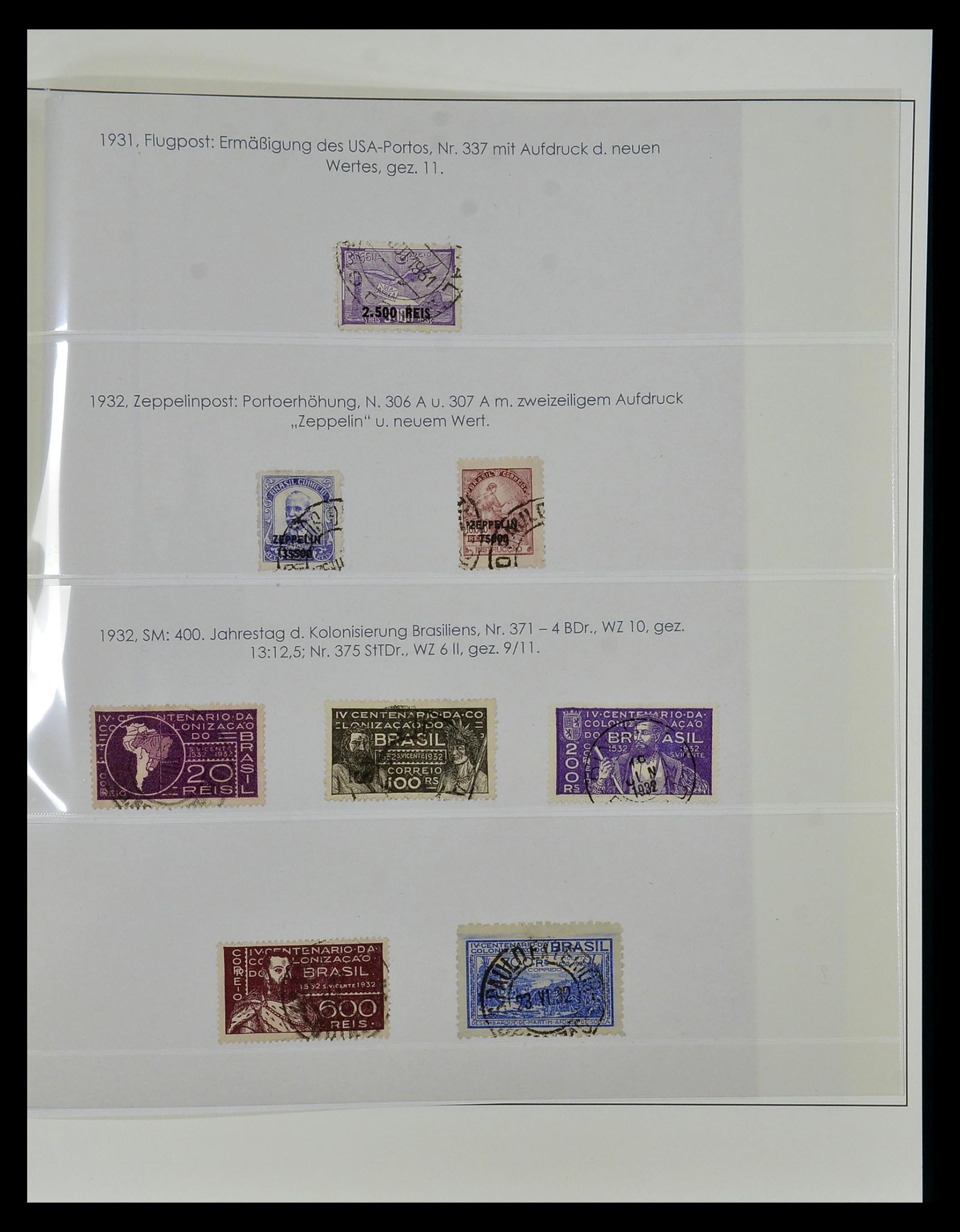 34975 043 - Postzegelverzameling 34975 Brazilië 1843-2015.