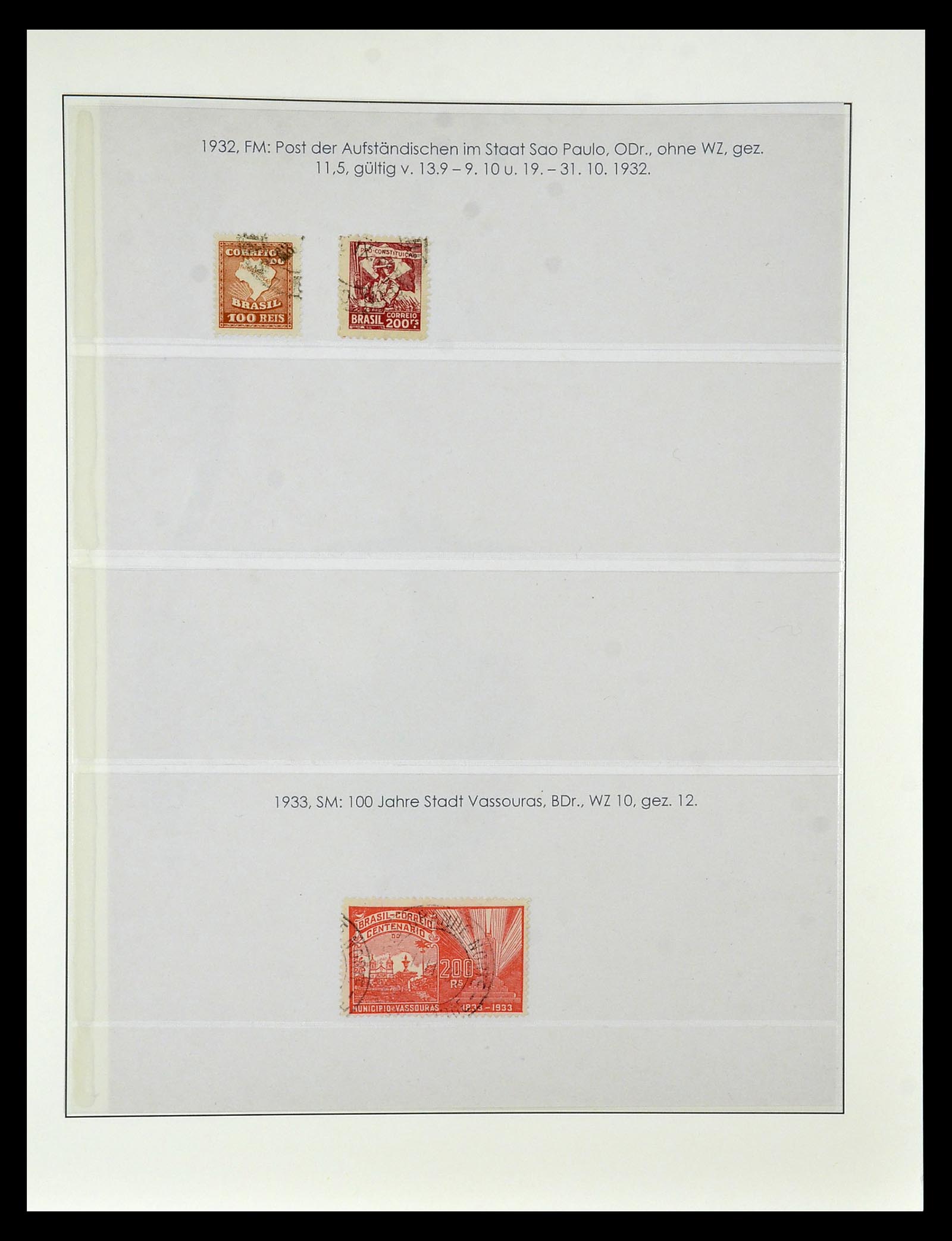 34975 044 - Postzegelverzameling 34975 Brazilië 1843-2015.