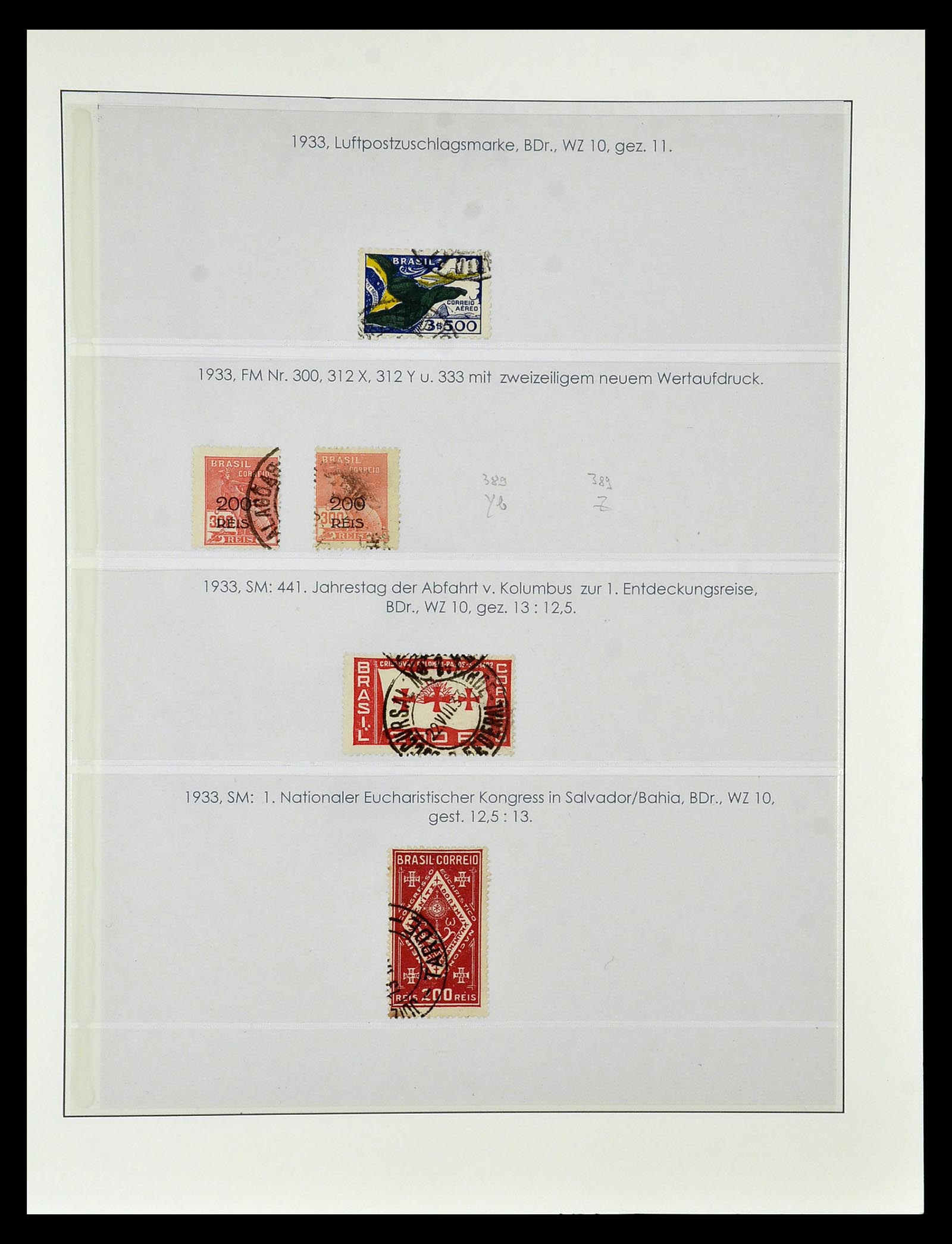 34975 045 - Postzegelverzameling 34975 Brazilië 1843-2015.