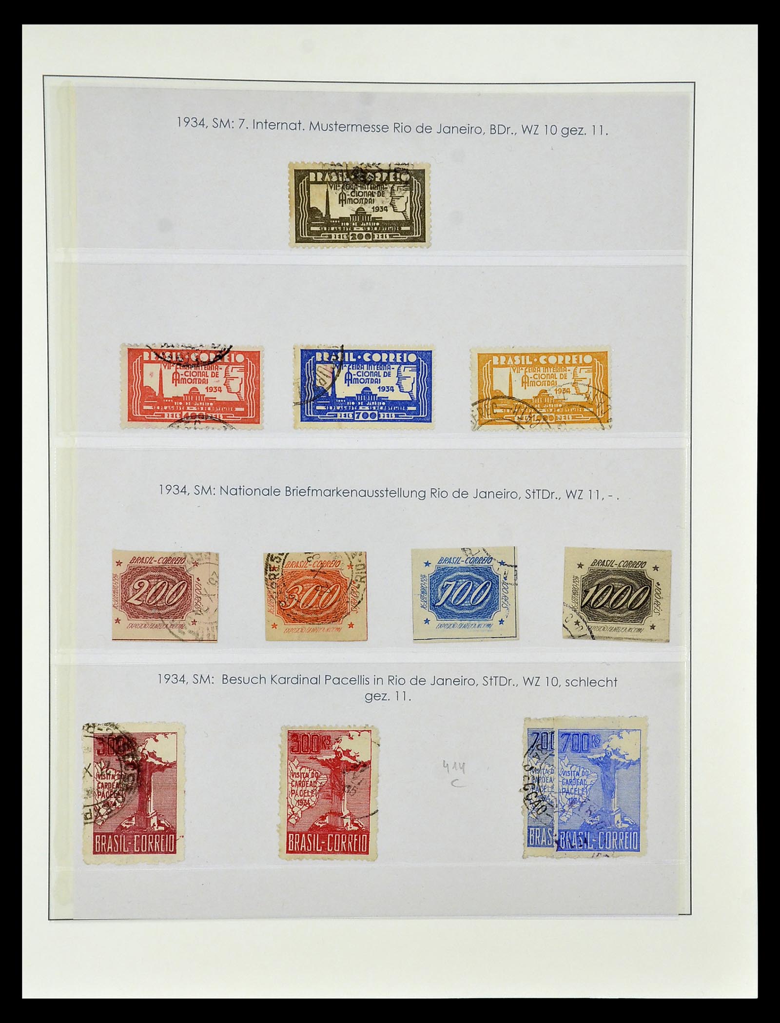 34975 047 - Postzegelverzameling 34975 Brazilië 1843-2015.