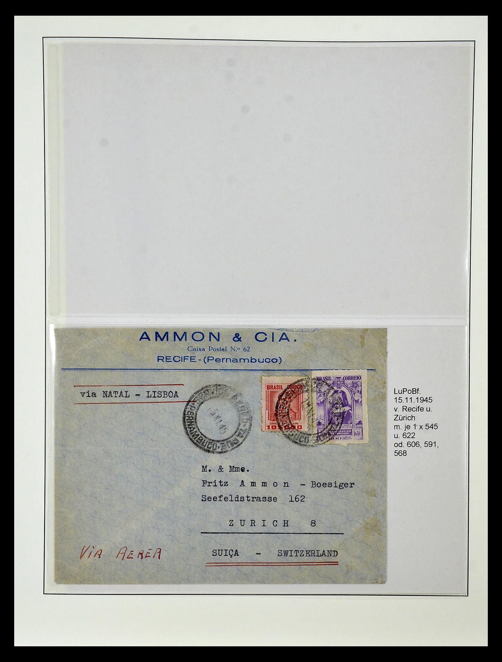 34975 061 - Postzegelverzameling 34975 Brazilië 1843-2015.