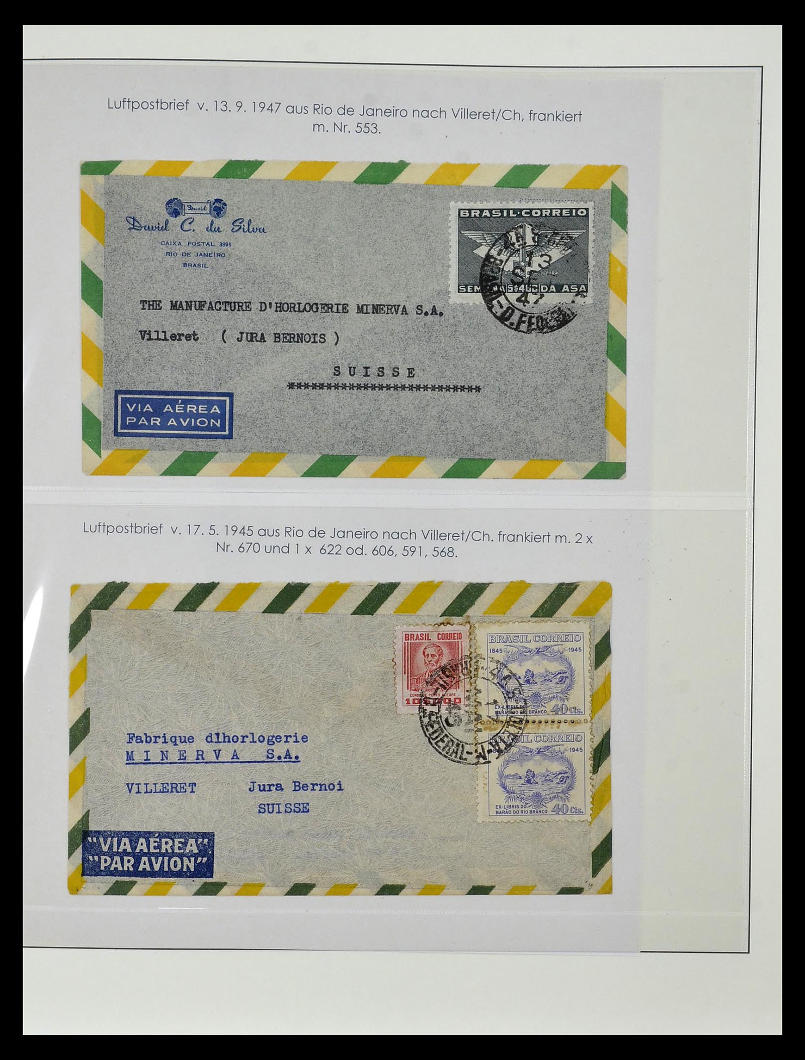 34975 062 - Postzegelverzameling 34975 Brazilië 1843-2015.