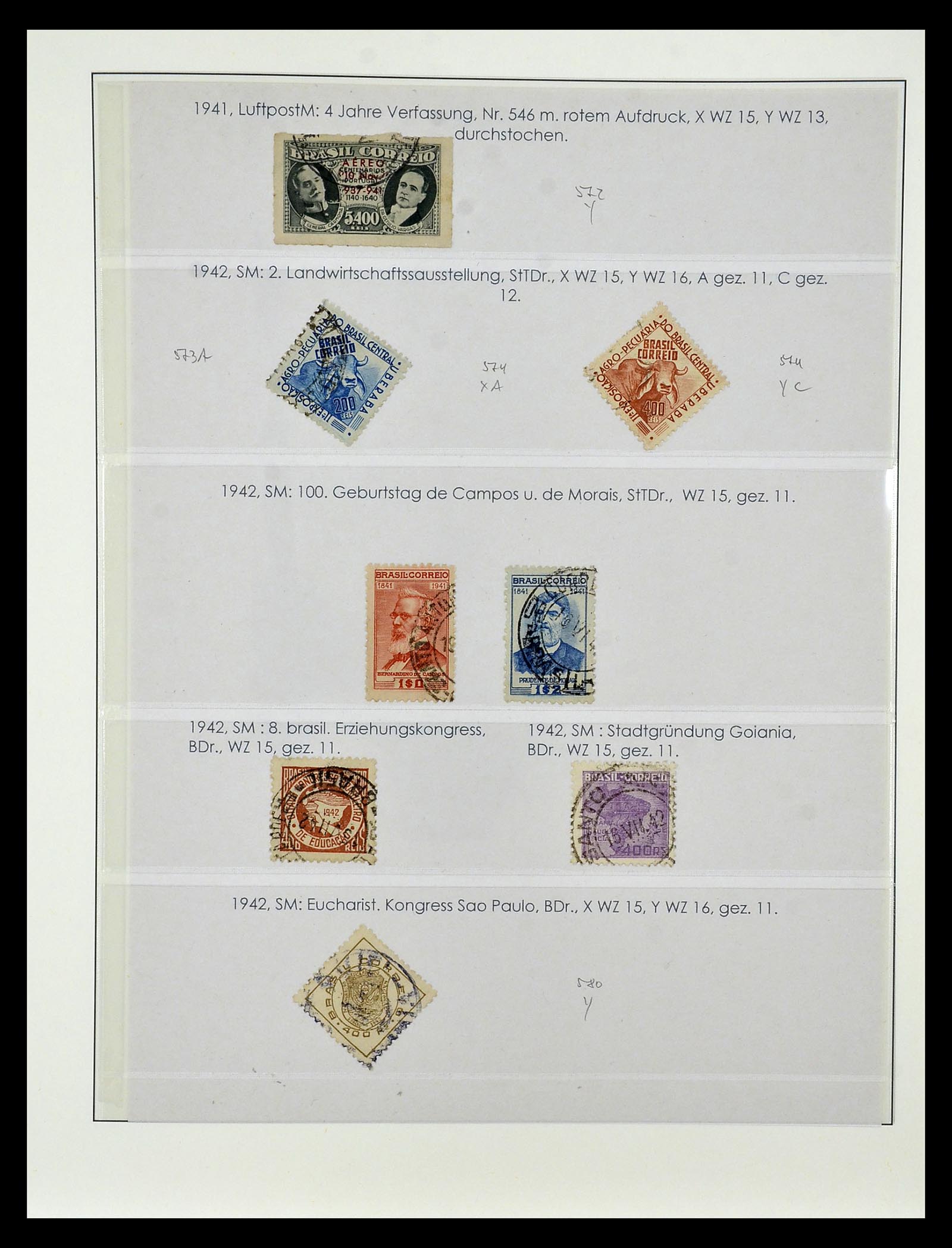 34975 065 - Postzegelverzameling 34975 Brazilië 1843-2015.