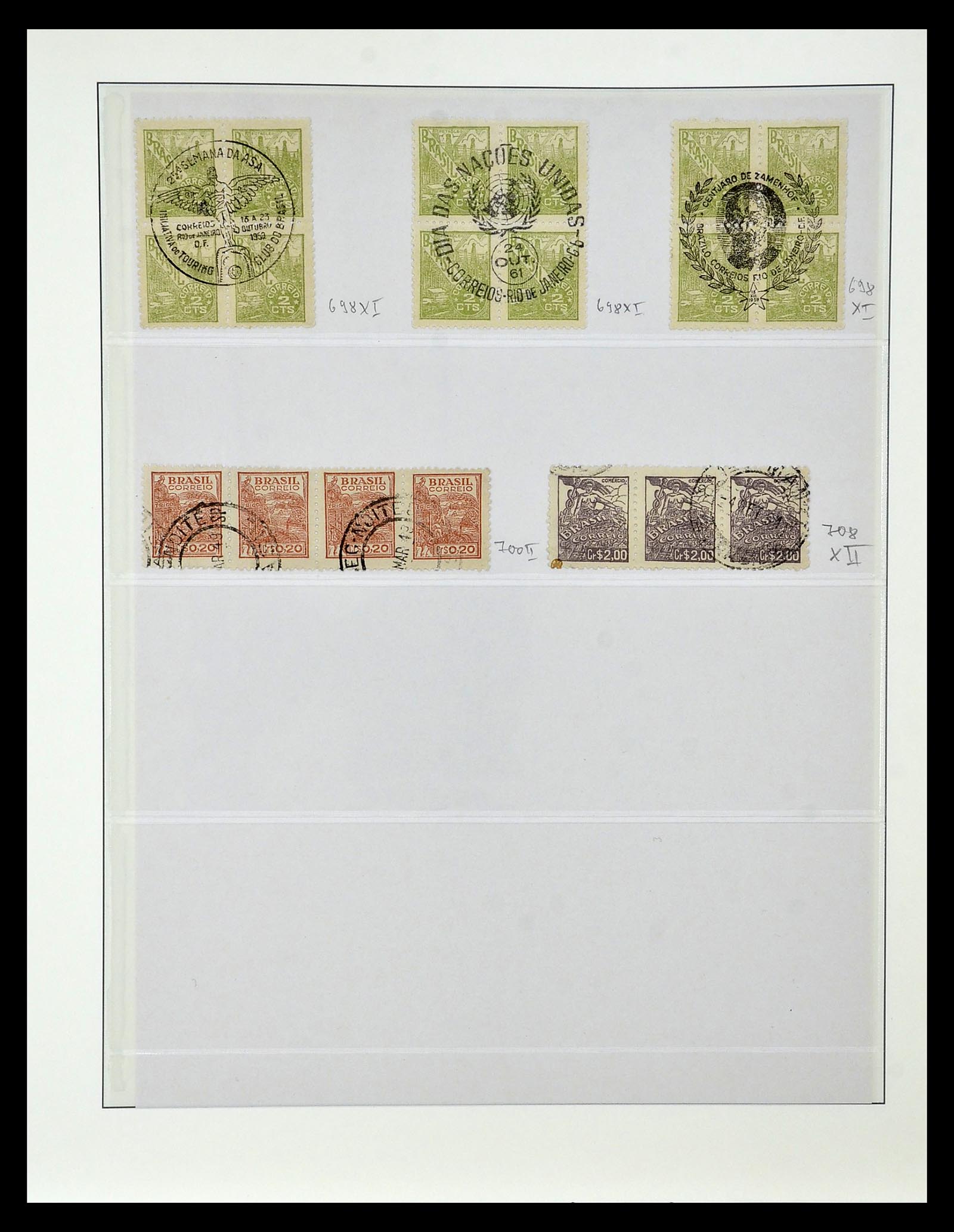 34975 087 - Postzegelverzameling 34975 Brazilië 1843-2015.