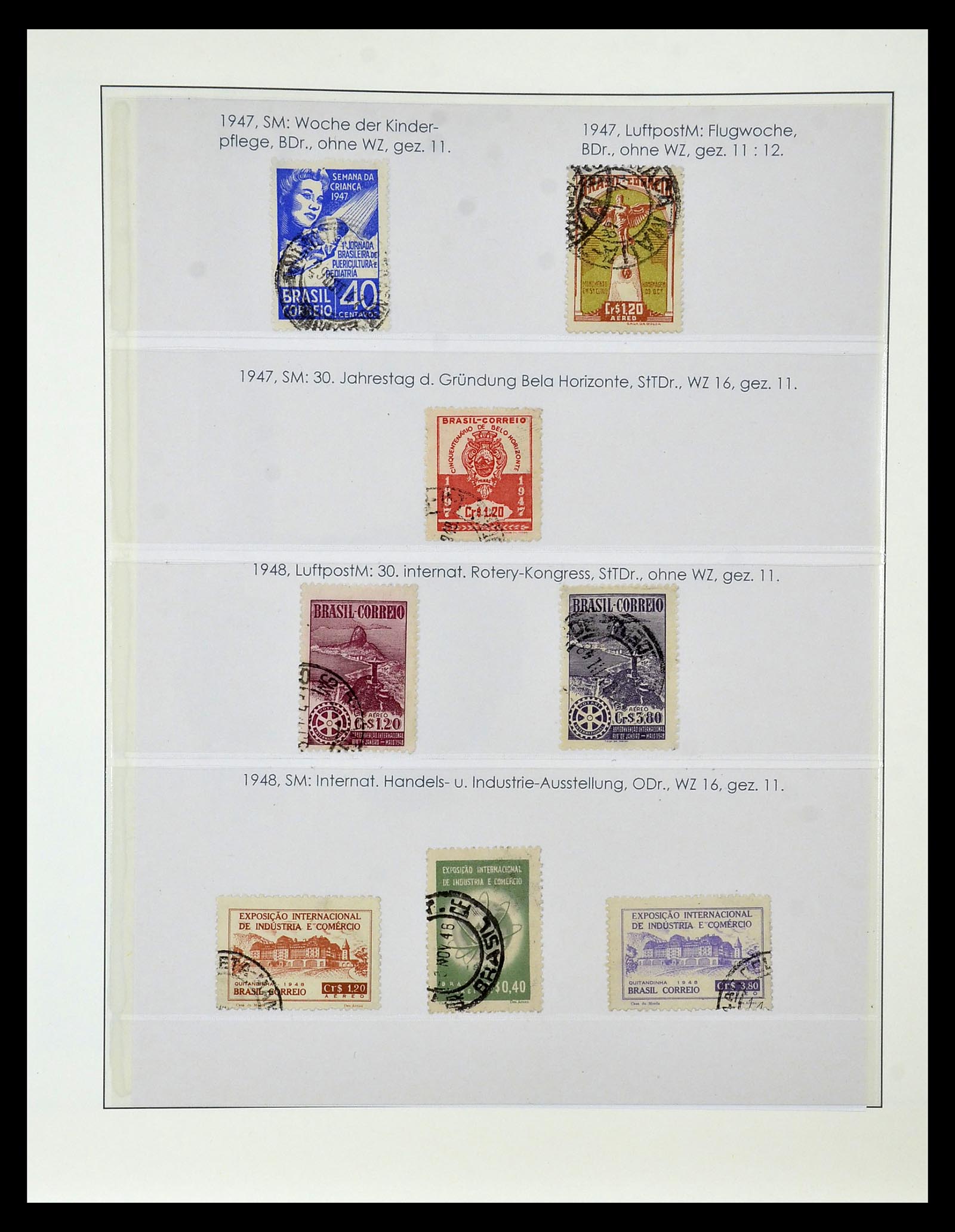 34975 091 - Stamp Collection 34975 Brazil 1843-2015.