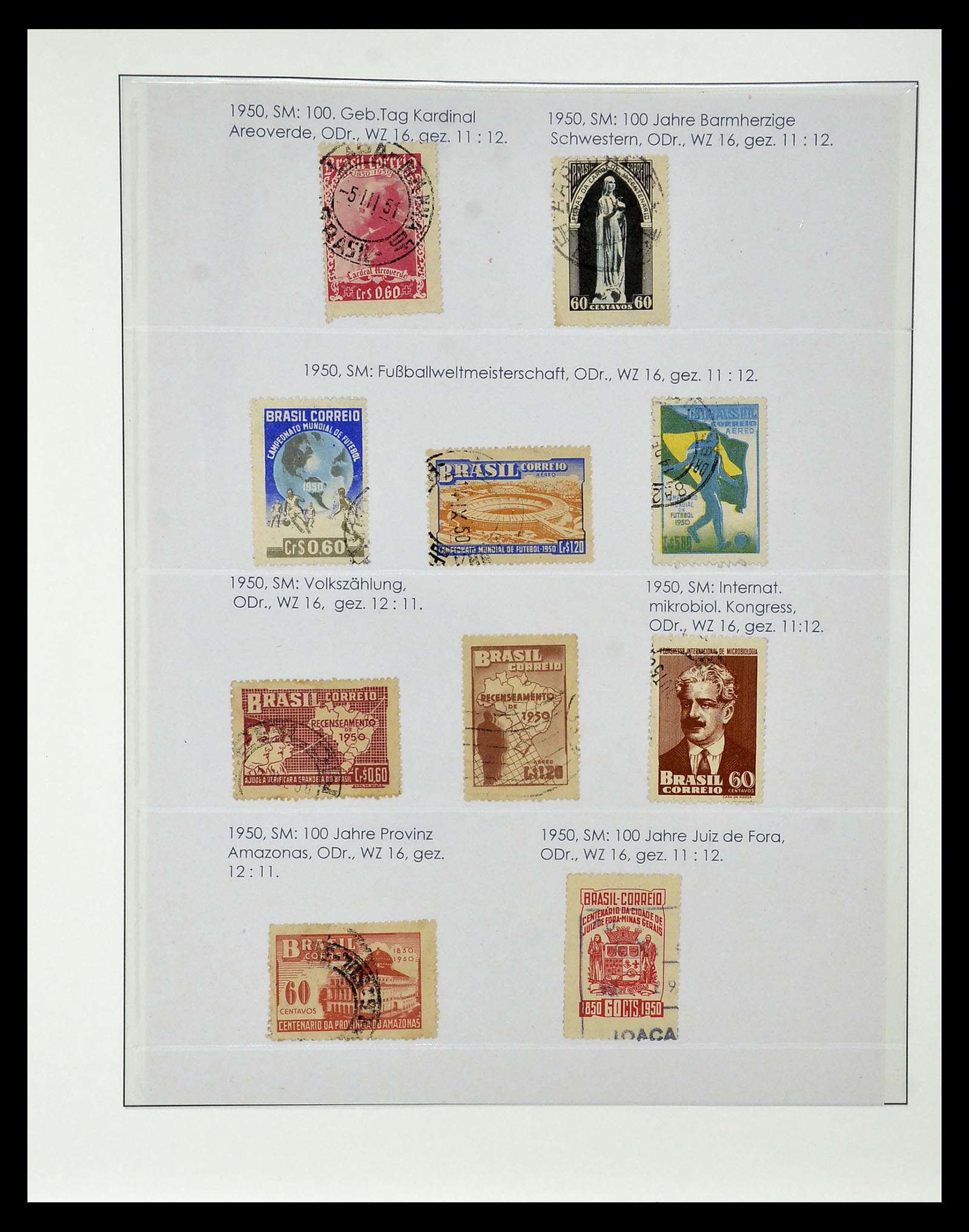 34975 098 - Postzegelverzameling 34975 Brazilië 1843-2015.