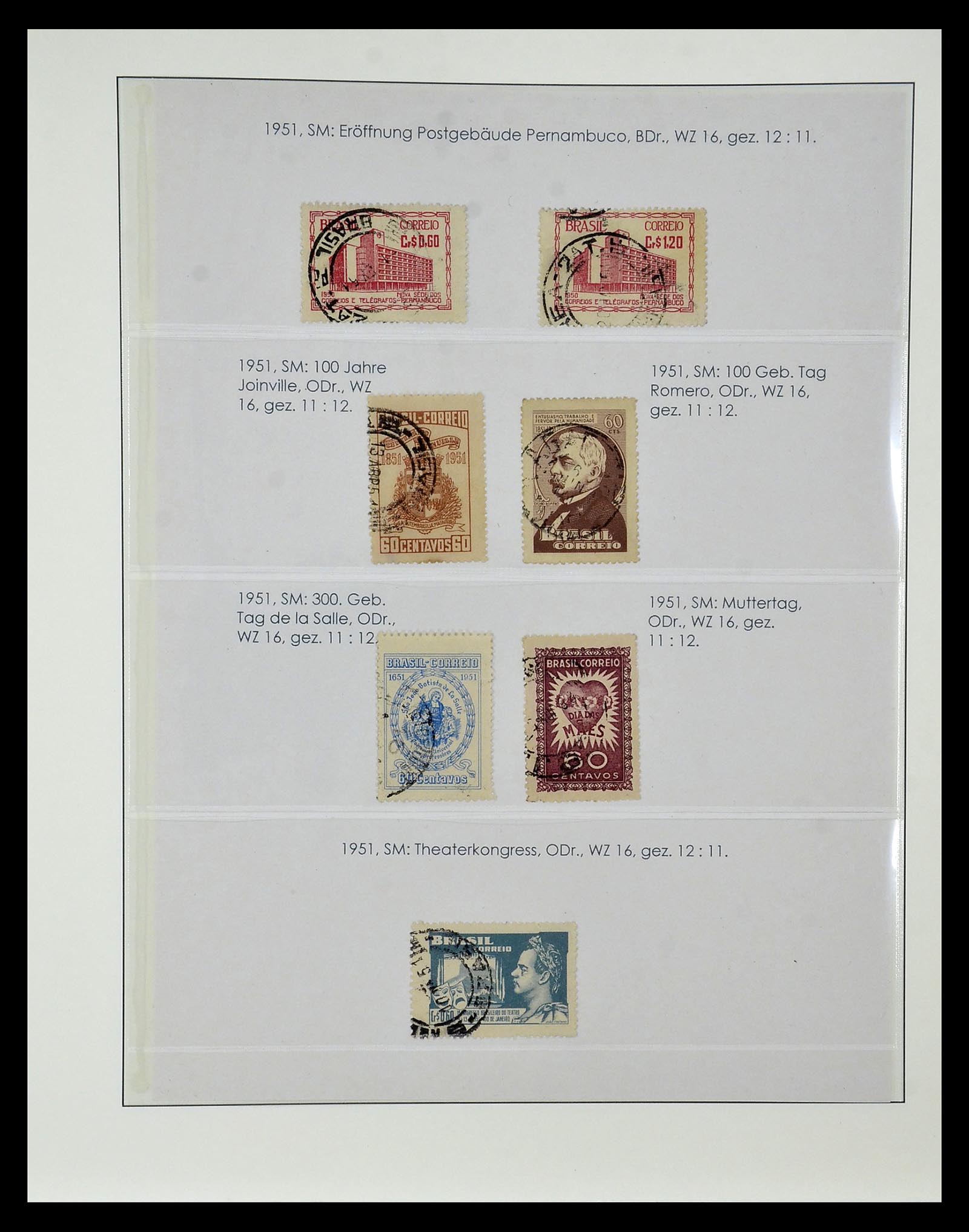 34975 099 - Postzegelverzameling 34975 Brazilië 1843-2015.