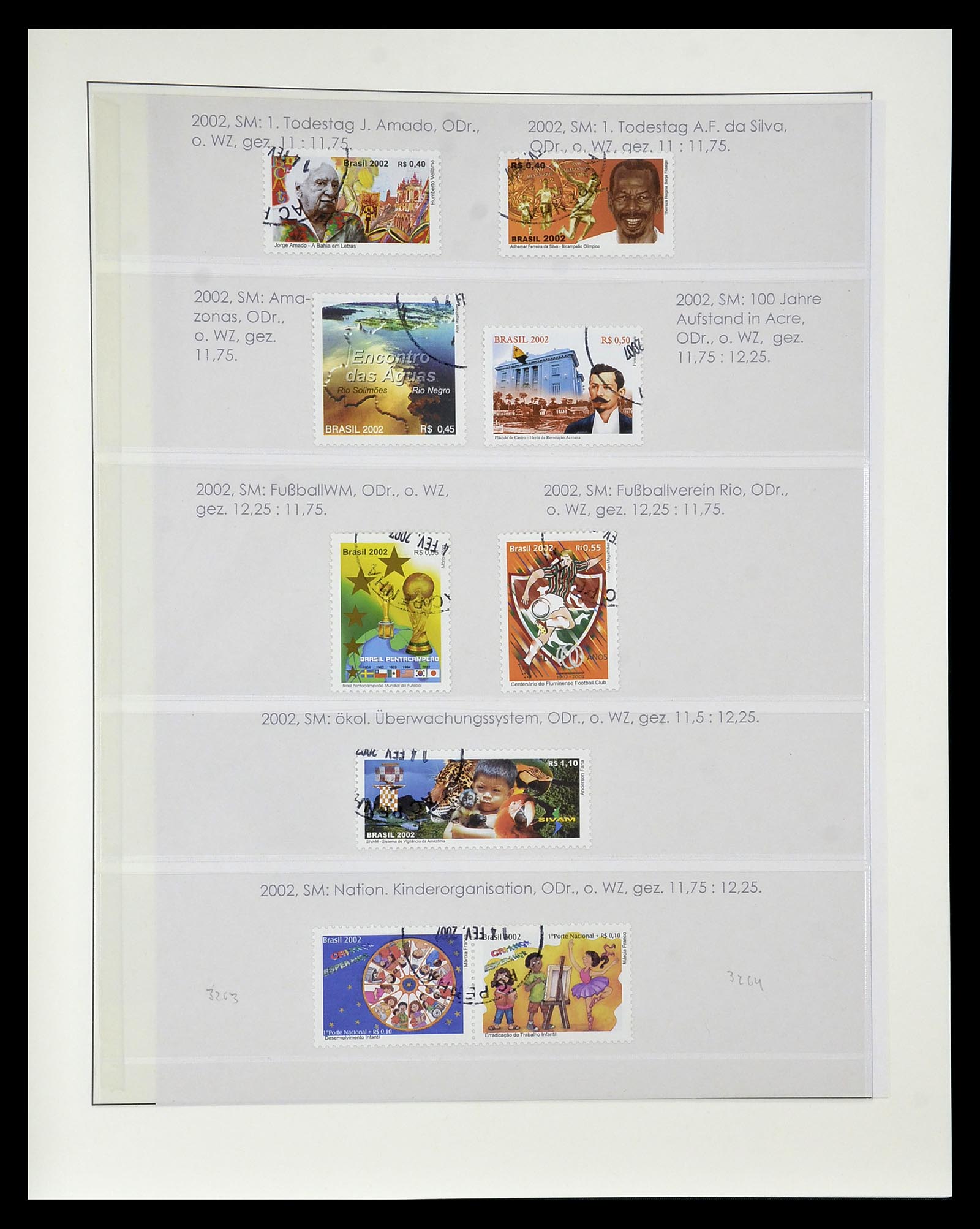 34975 582 - Postzegelverzameling 34975 Brazilië 1843-2015.