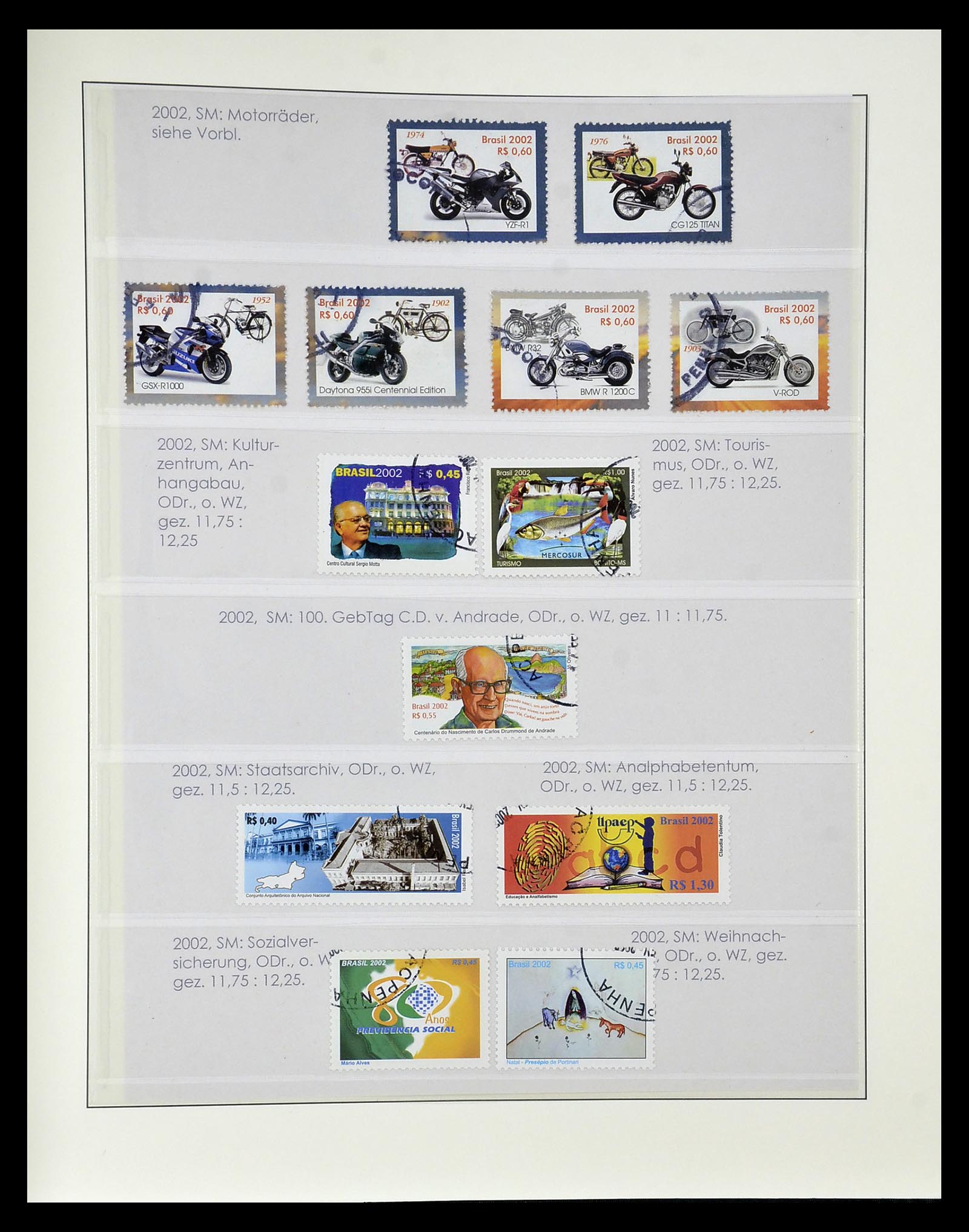 34975 584 - Postzegelverzameling 34975 Brazilië 1843-2015.
