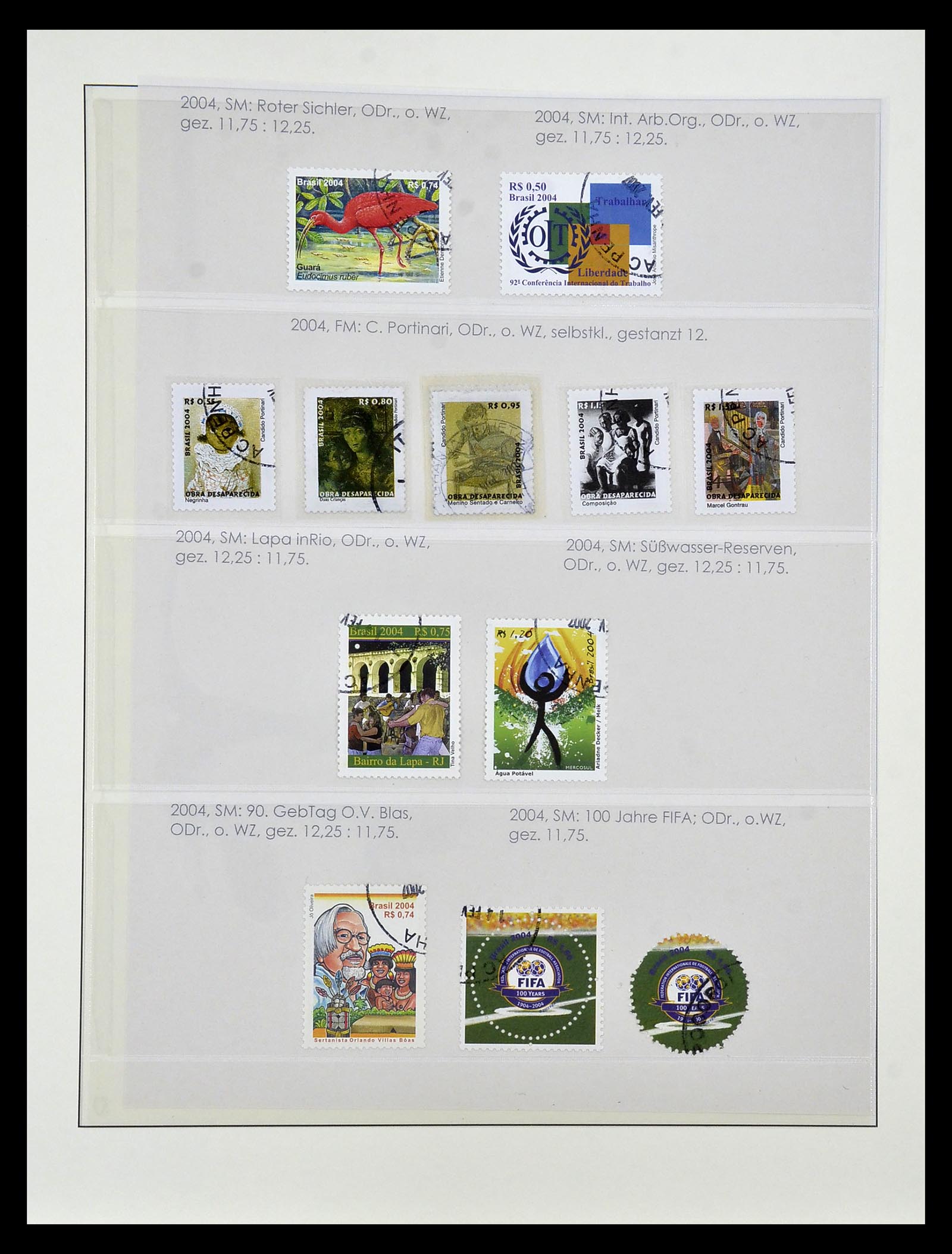 34975 594 - Postzegelverzameling 34975 Brazilië 1843-2015.