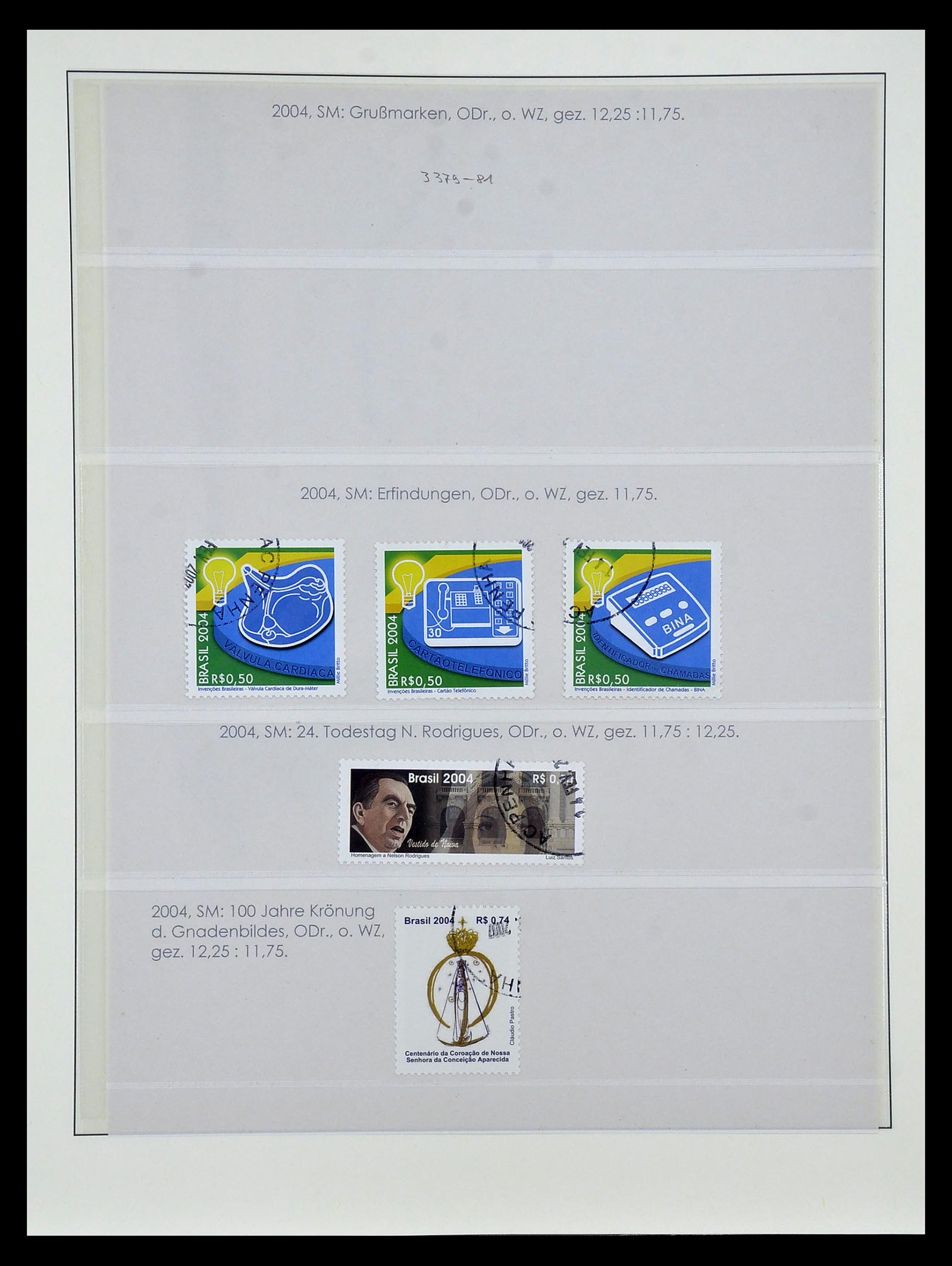 34975 600 - Postzegelverzameling 34975 Brazilië 1843-2015.