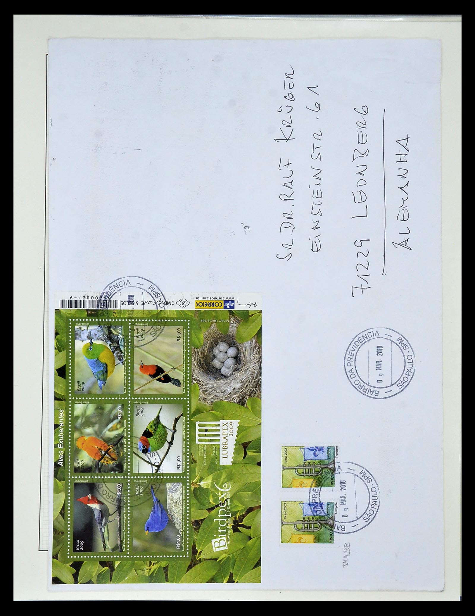 34975 608 - Postzegelverzameling 34975 Brazilië 1843-2015.