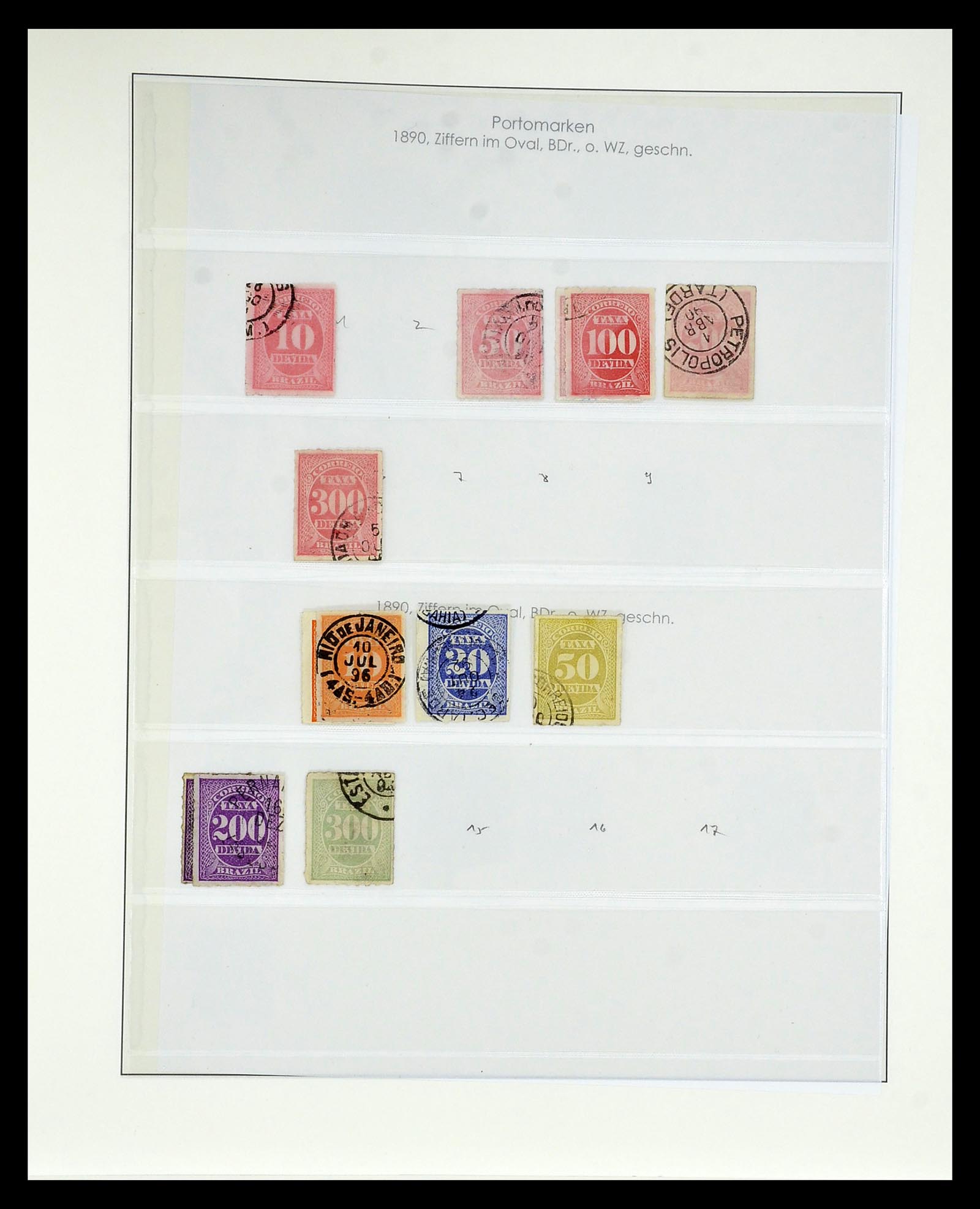 34975 623 - Postzegelverzameling 34975 Brazilië 1843-2015.