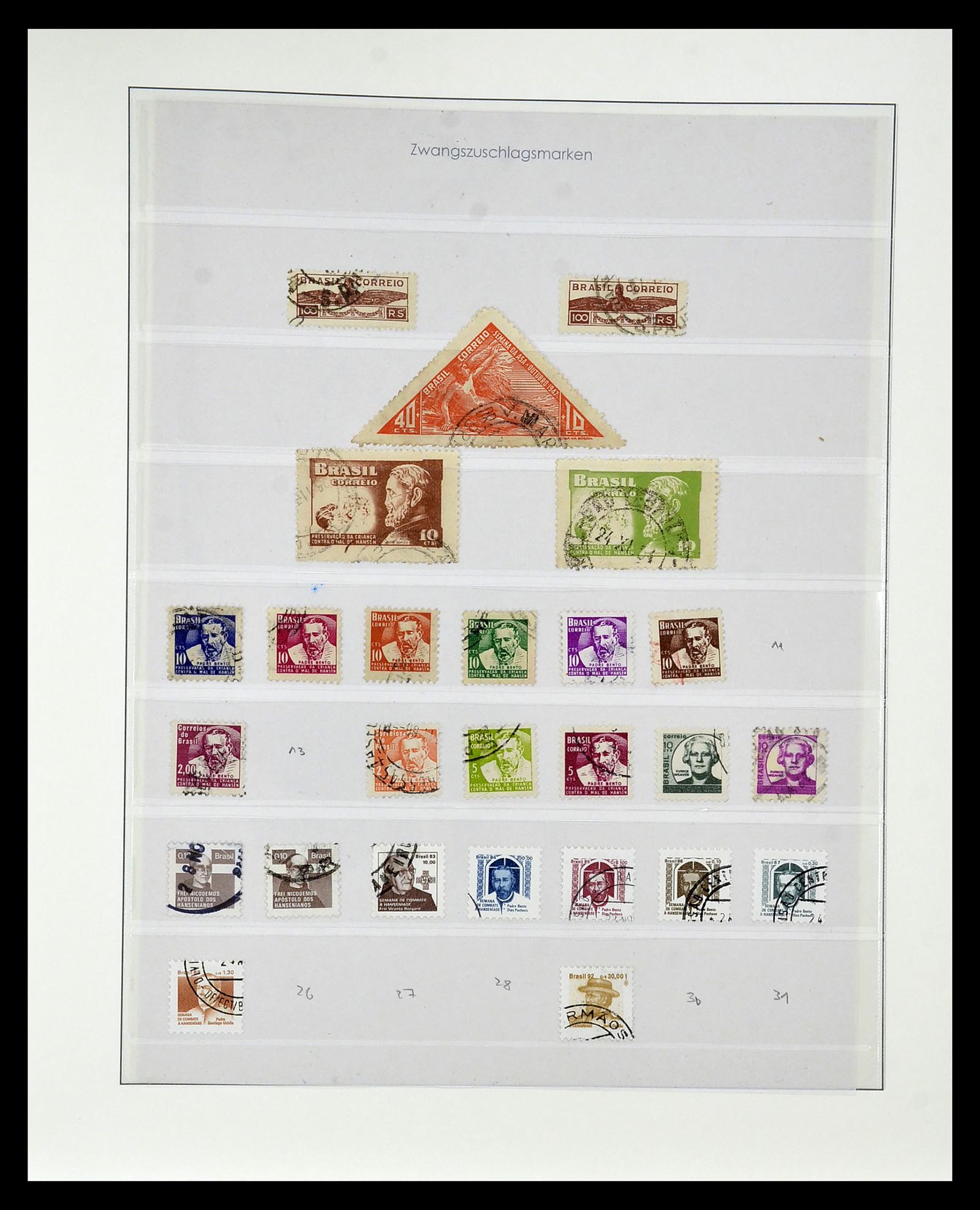 34975 626 - Postzegelverzameling 34975 Brazilië 1843-2015.