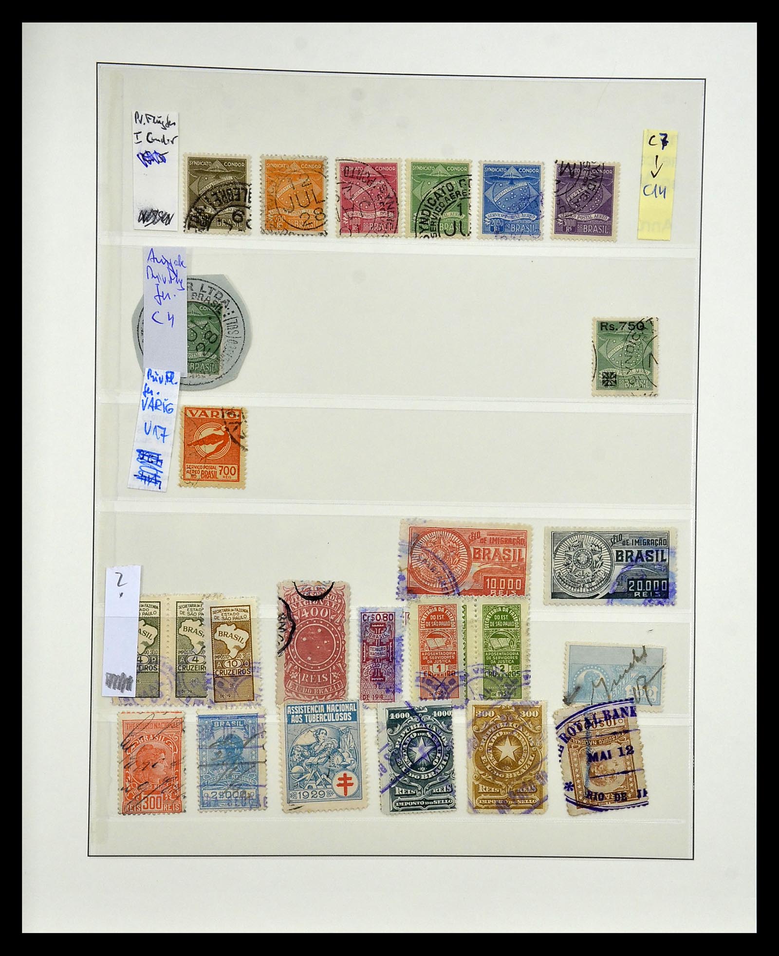 34975 630 - Stamp Collection 34975 Brazil 1843-2015.