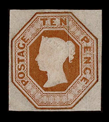 34978 001 - Stamp Collection 34978 Great Britain 1848.