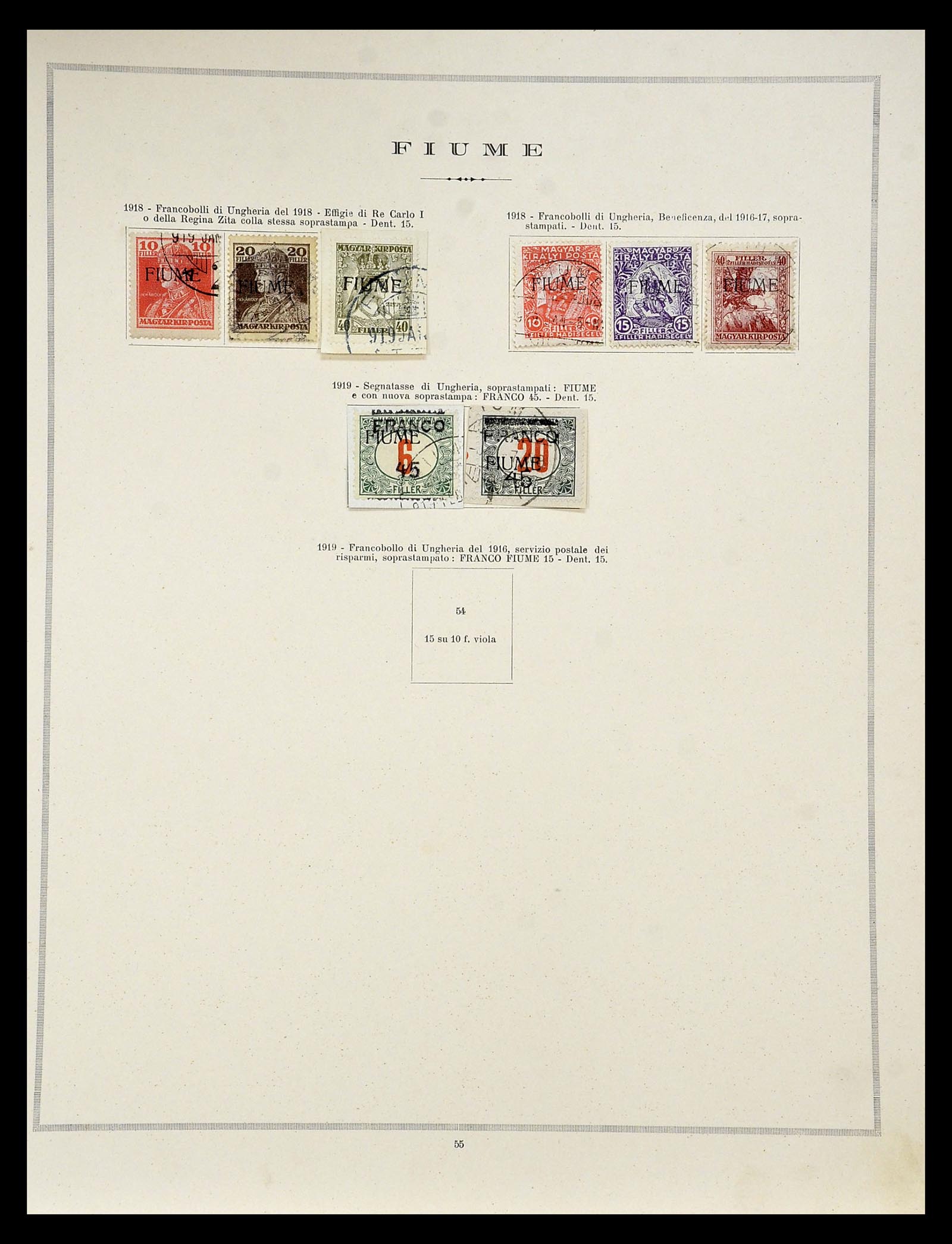 34984 008 - Stamp Collection 34984 Italian territories 1918-1924.