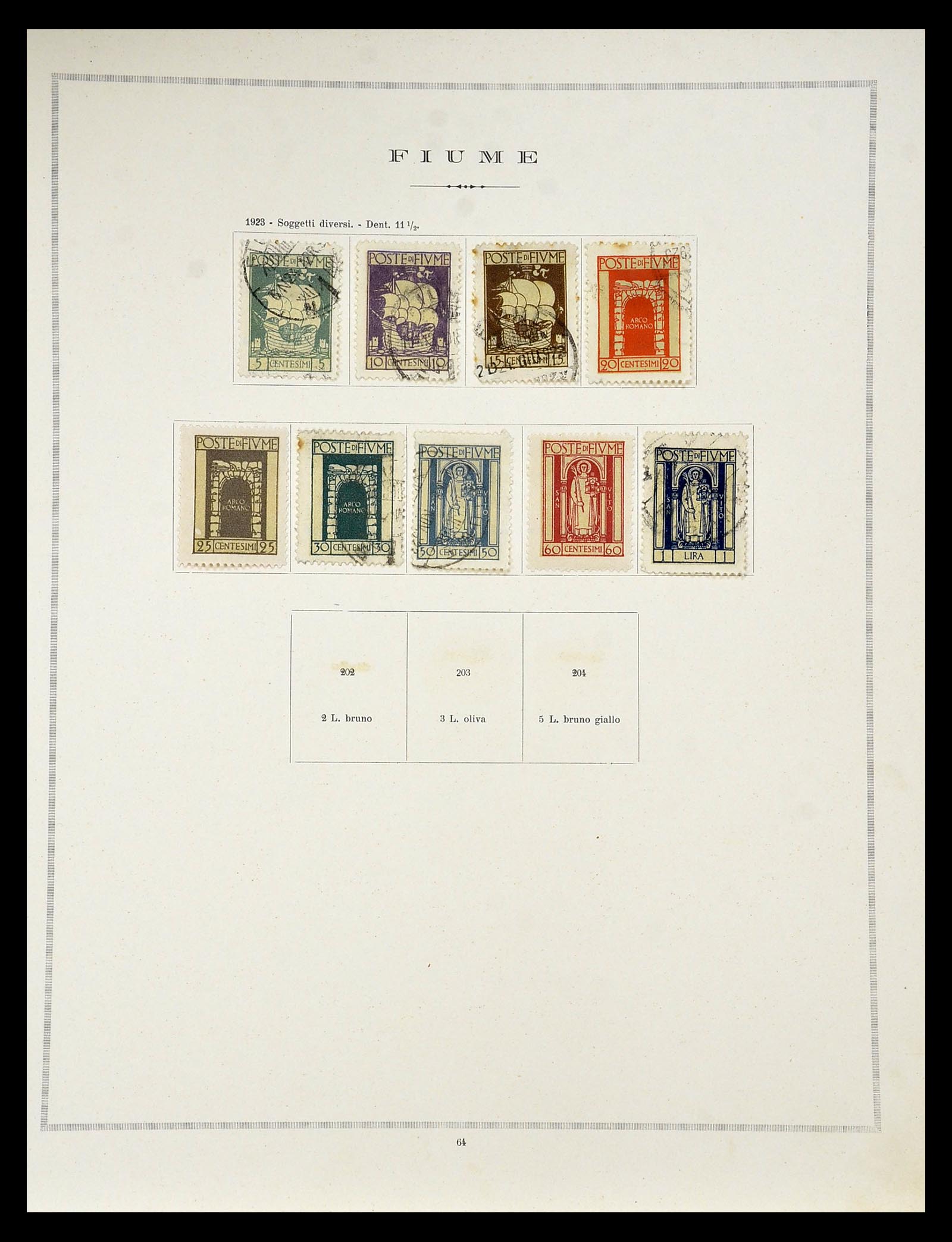 34984 016 - Postzegelverzameling 34984 Italiaanse gebieden 1918-1924.