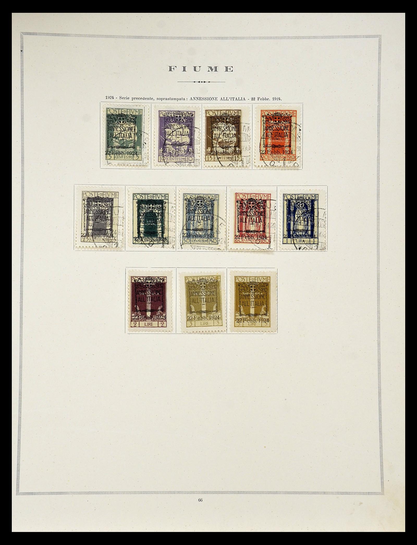 34984 018 - Stamp Collection 34984 Italian territories 1918-1924.