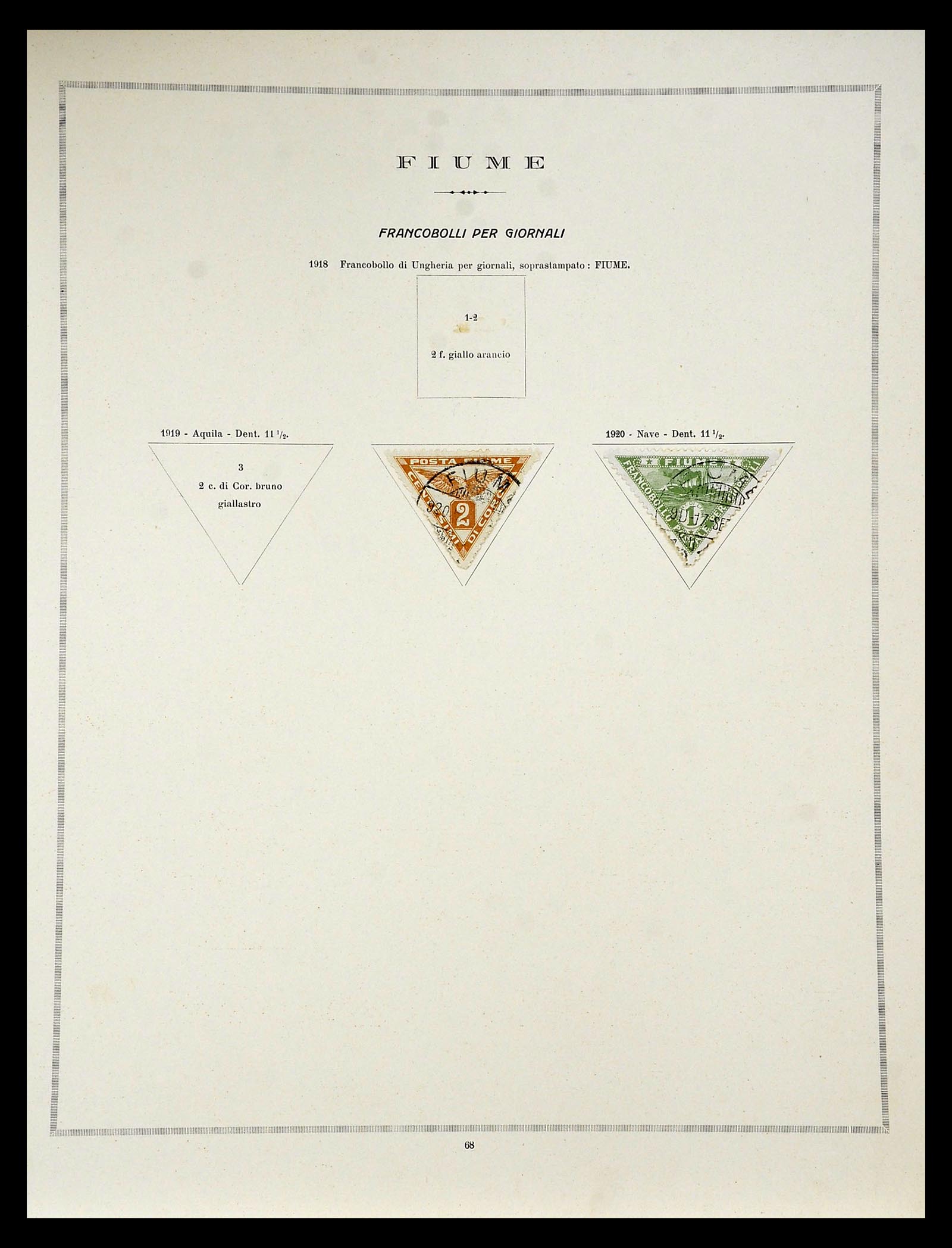 34984 020 - Postzegelverzameling 34984 Italiaanse gebieden 1918-1924.