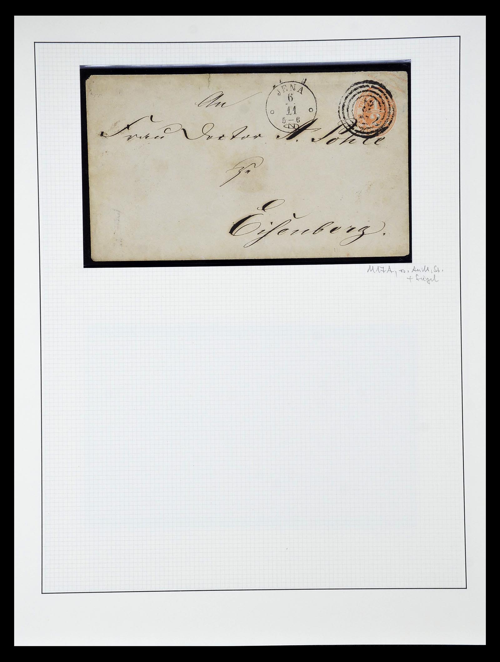34989 023 - Postzegelverzameling 34989 Oud Duitse Staten 1850-1867.