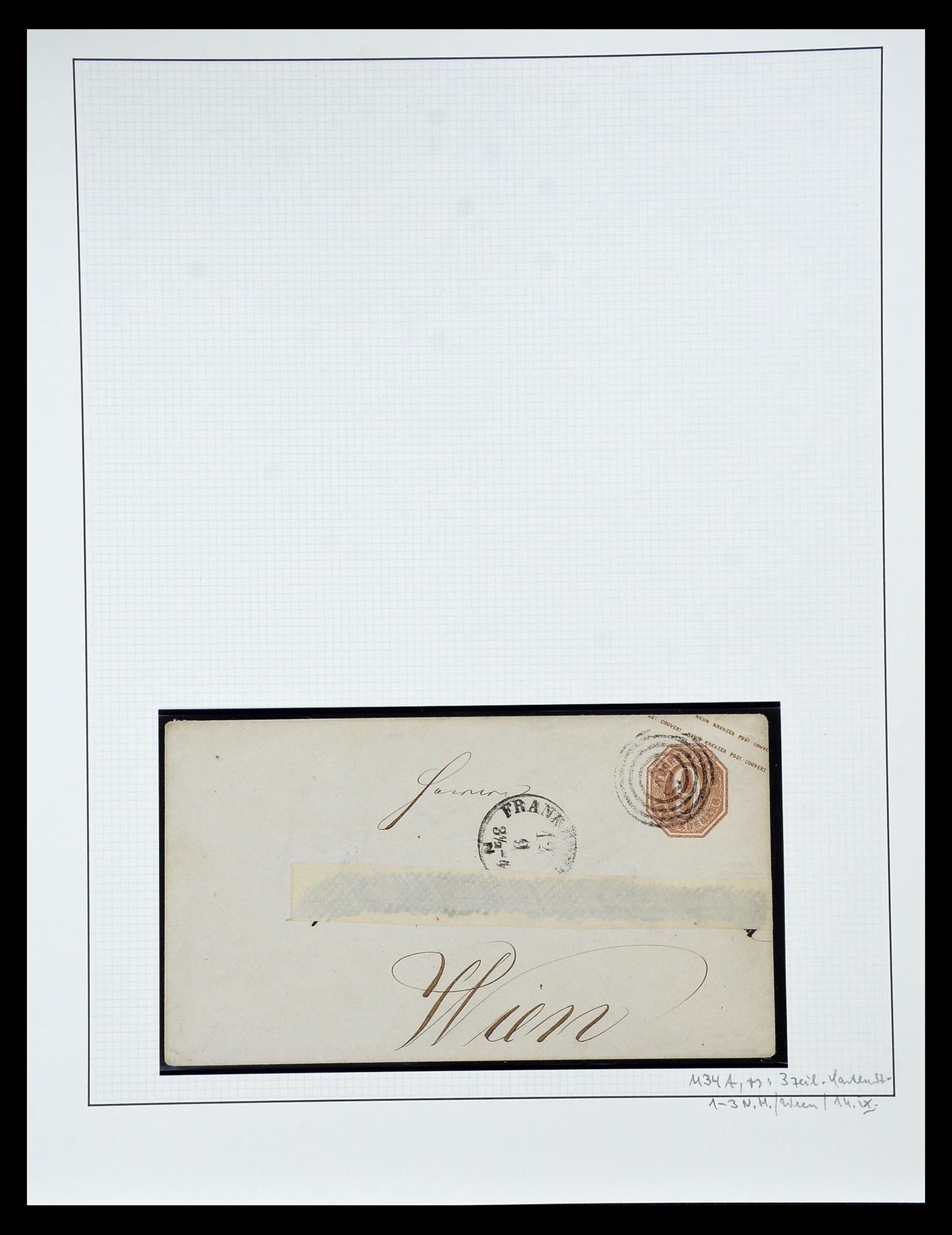 34989 027 - Postzegelverzameling 34989 Oud Duitse Staten 1850-1867.