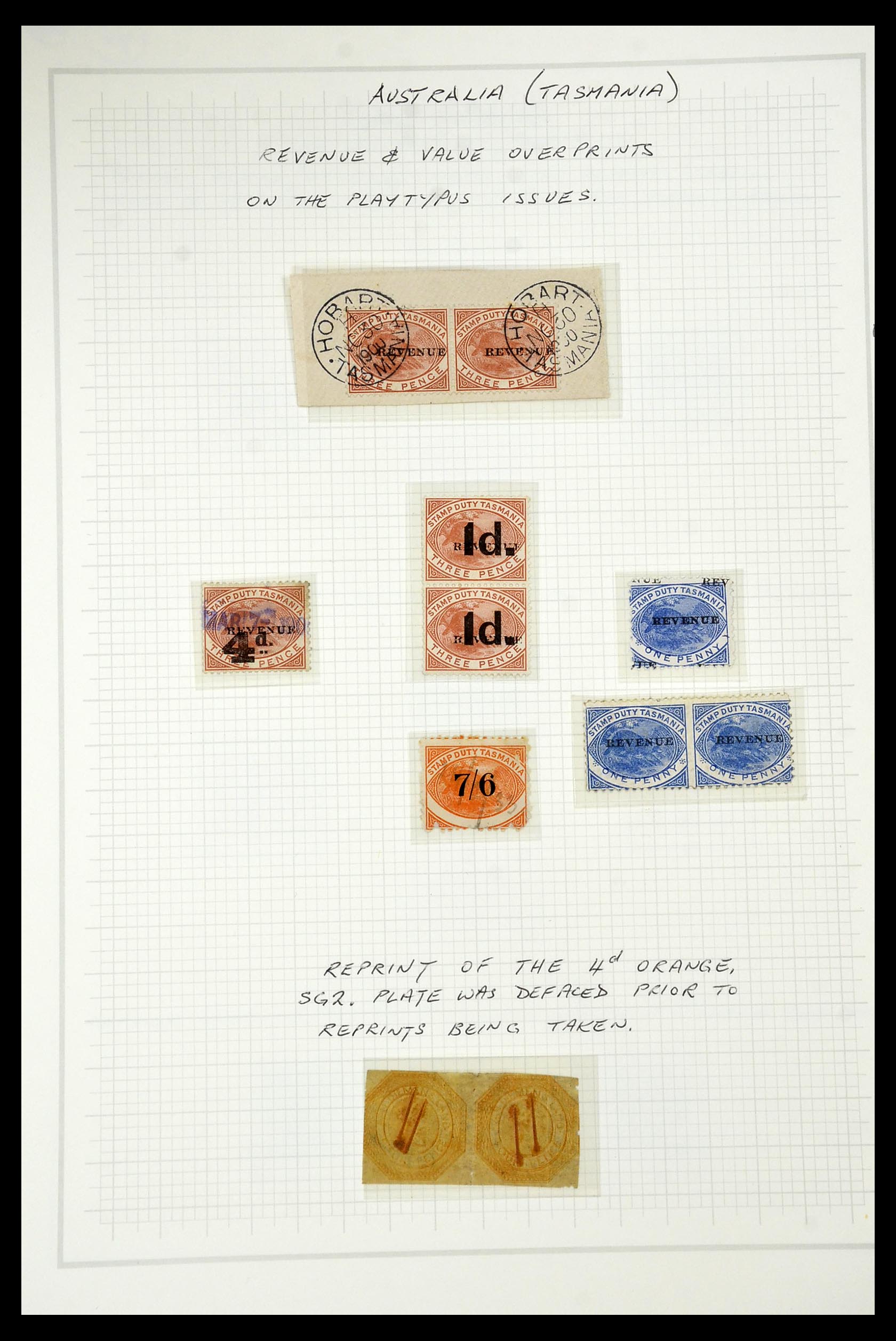 34990 005 - Stamp Collection 34990 Australian States 1860-1902.