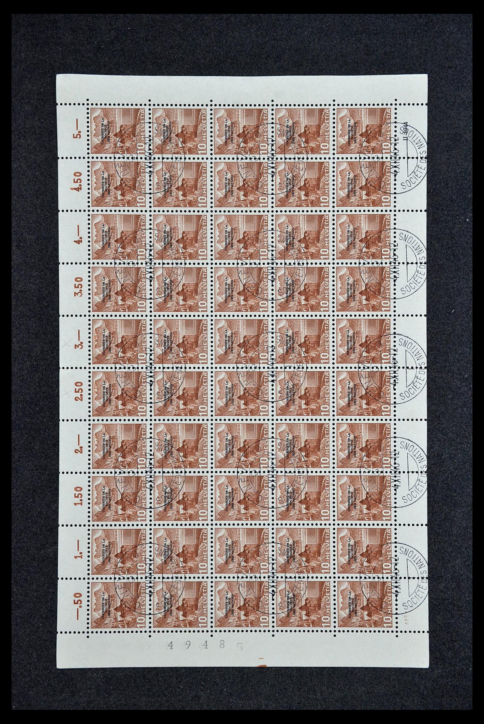 35003 009 - Postzegelverzameling 35003 Zwitserland 1922-1960.