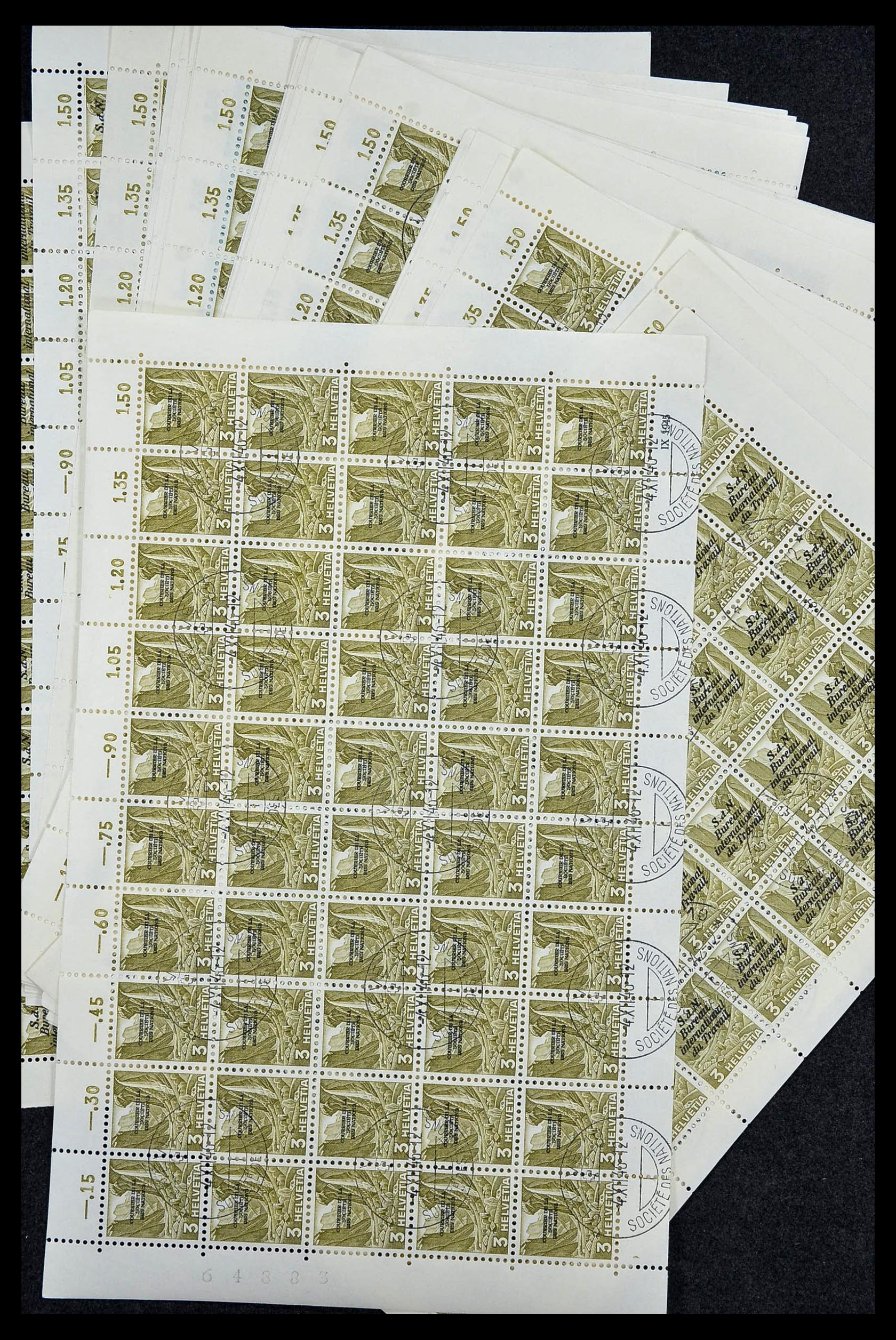 35003 010 - Postzegelverzameling 35003 Zwitserland 1922-1960.