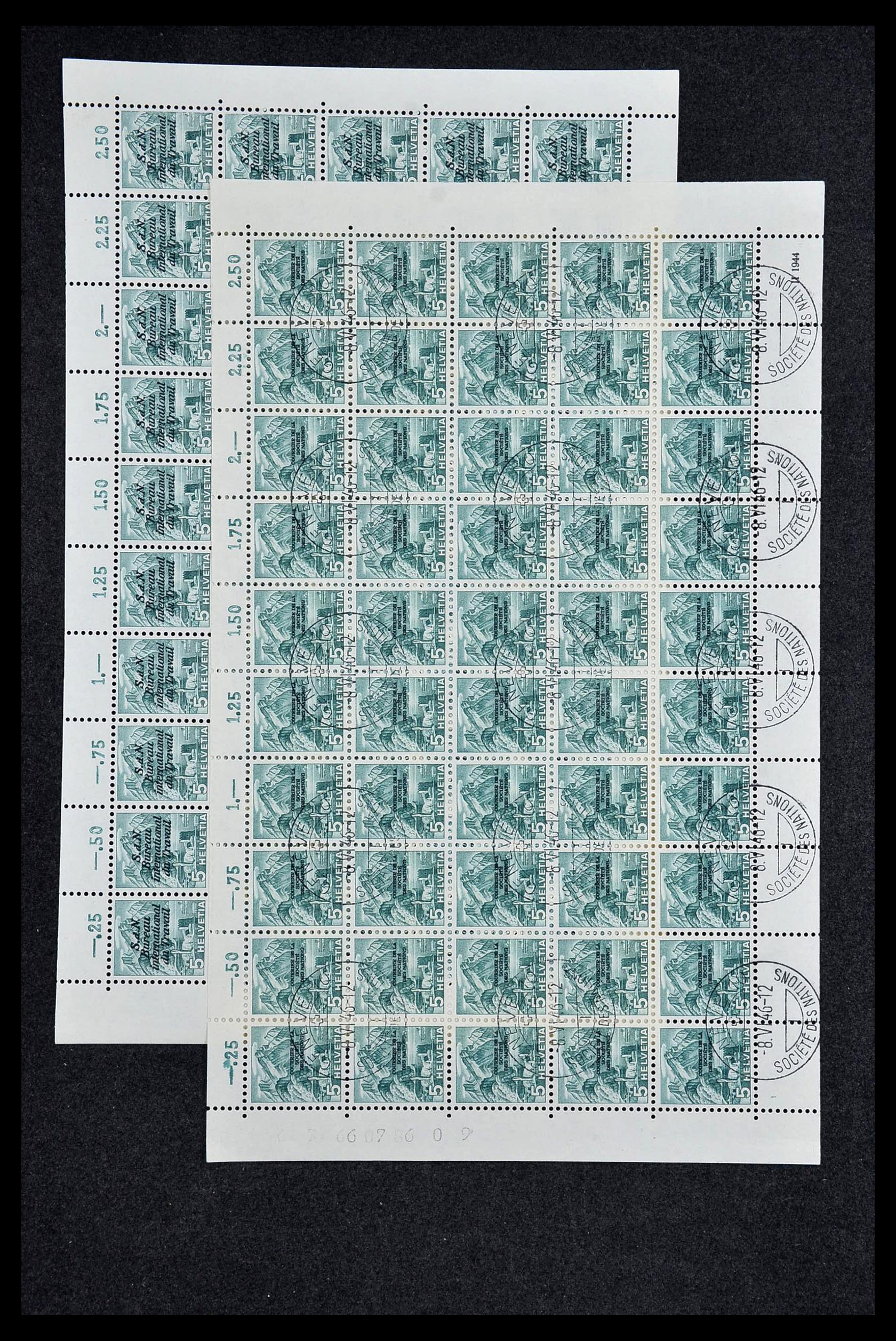 35003 011 - Stamp Collection 35003 Switzerland 1922-1960.