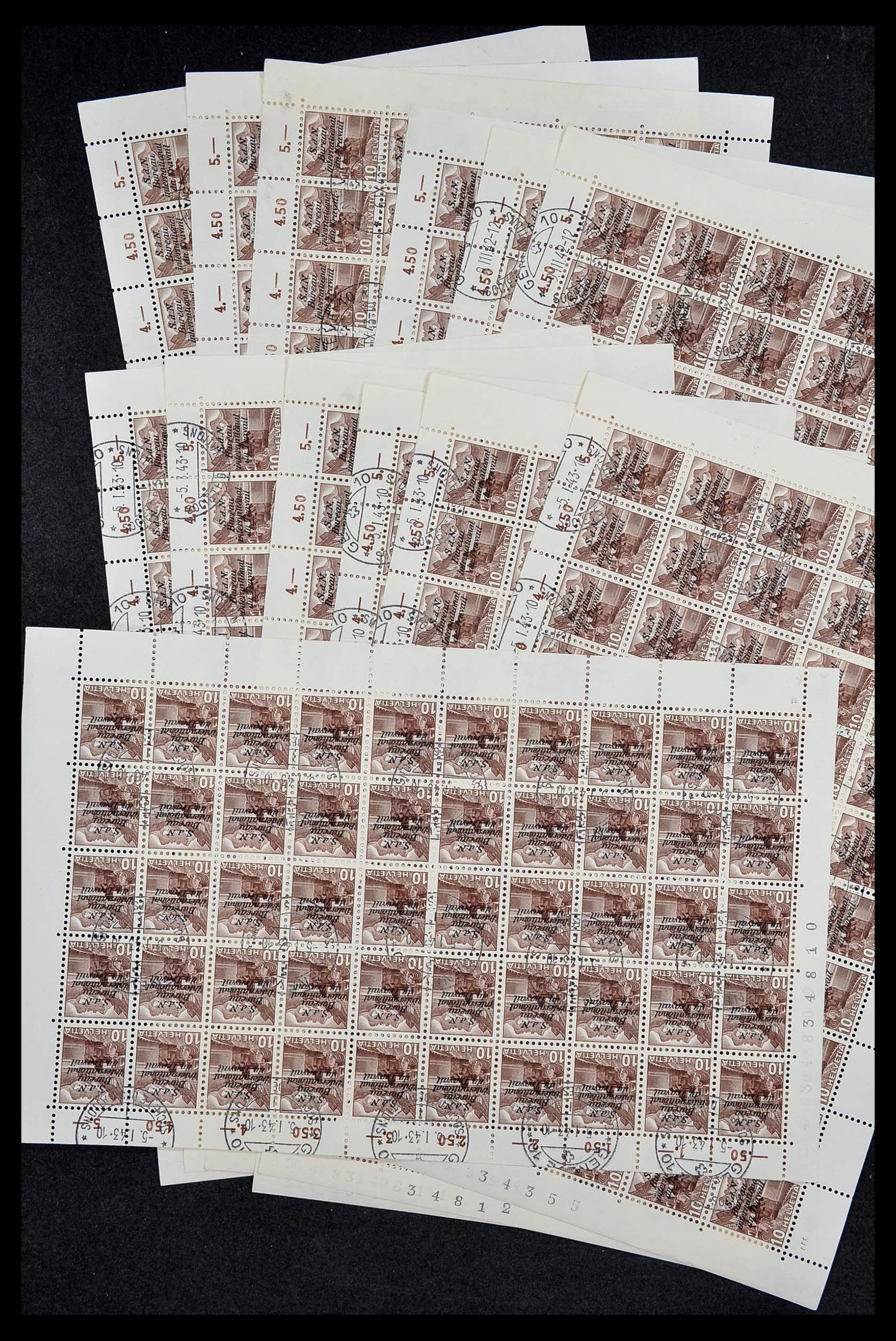 35003 013 - Stamp Collection 35003 Switzerland 1922-1960.
