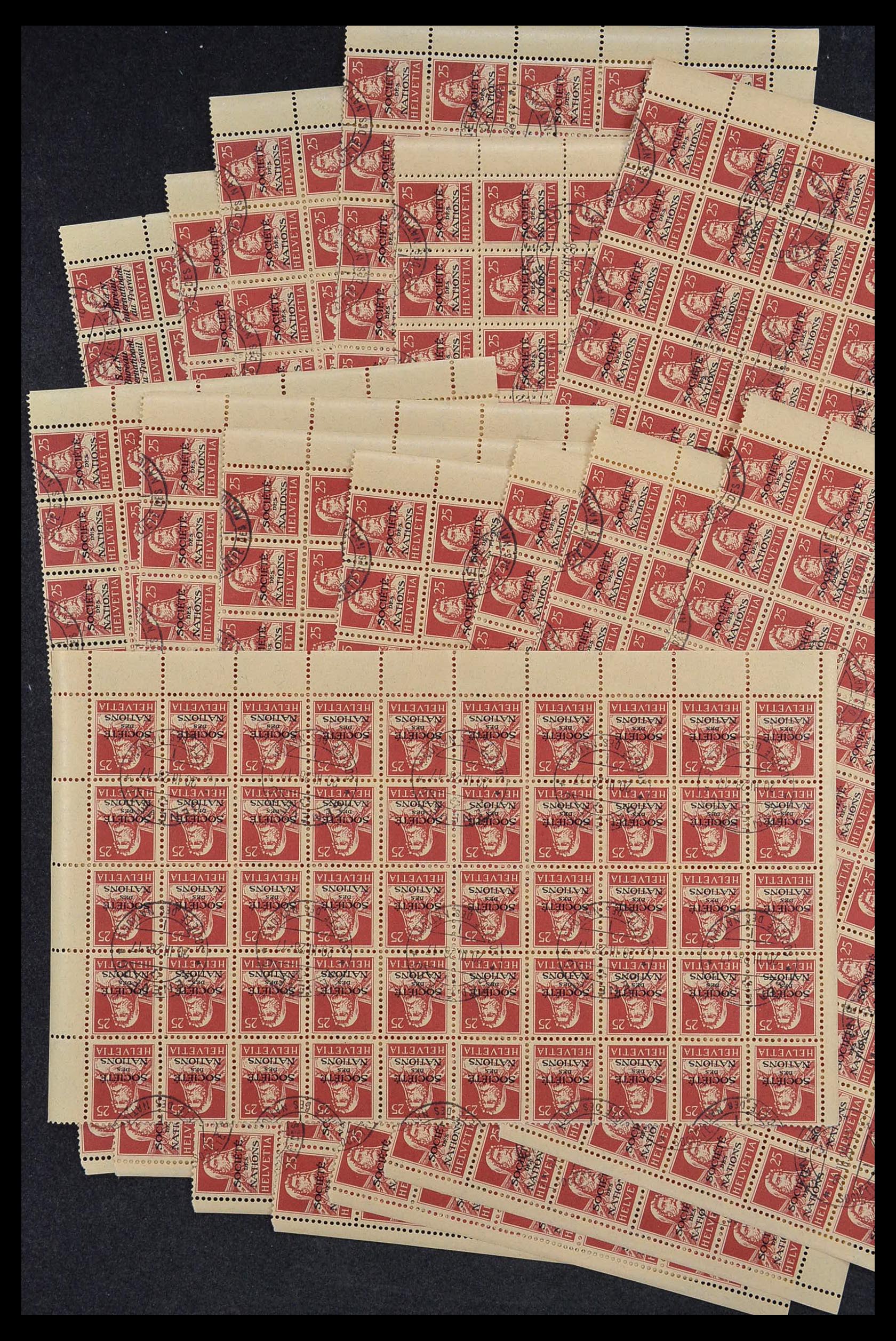 35003 014 - Stamp Collection 35003 Switzerland 1922-1960.