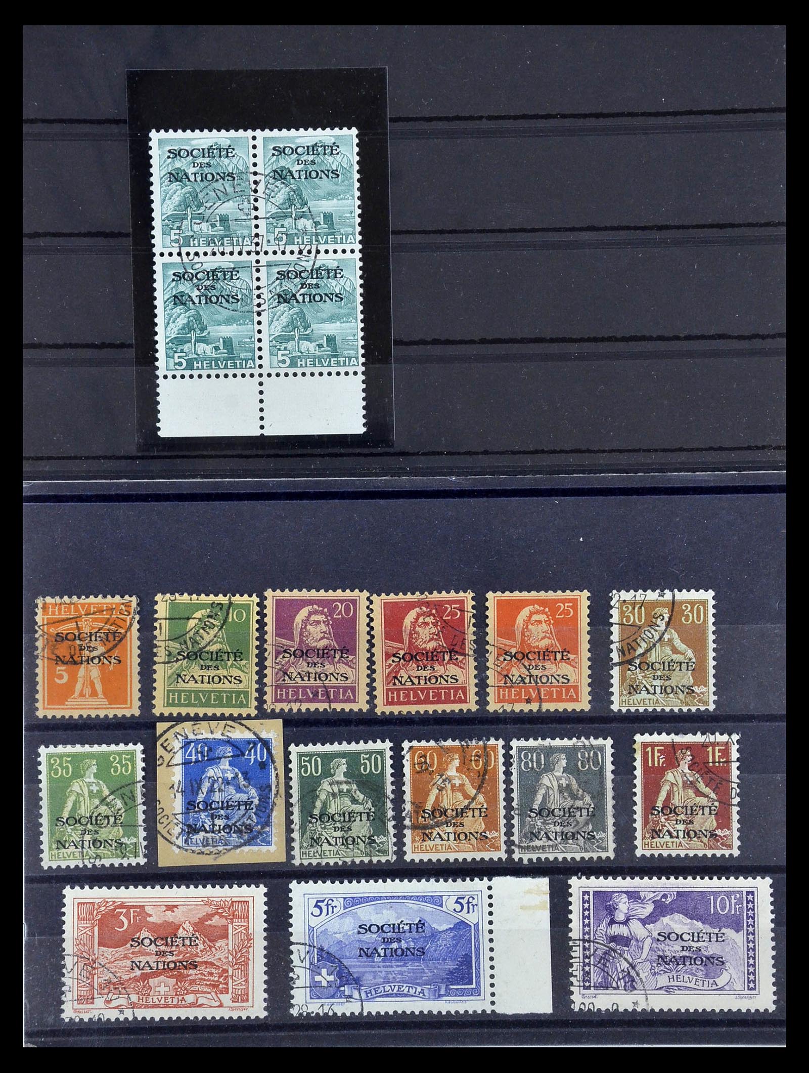 35003 015 - Postzegelverzameling 35003 Zwitserland 1922-1960.