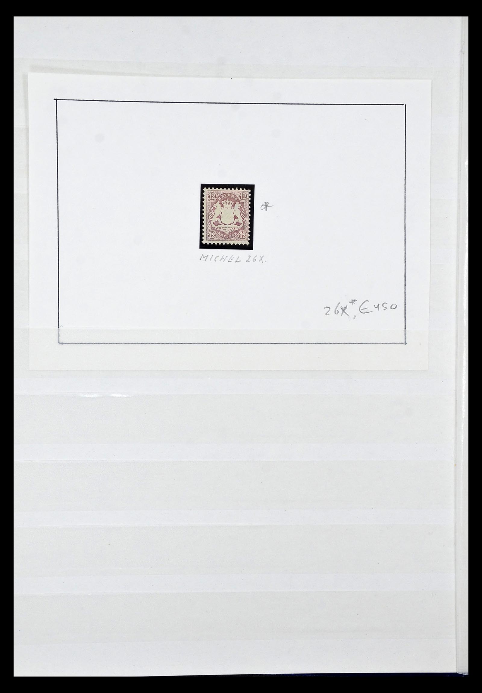 35008 002 - Postzegelverzameling 35008 Oud Duitse Staten 1850-1866.
