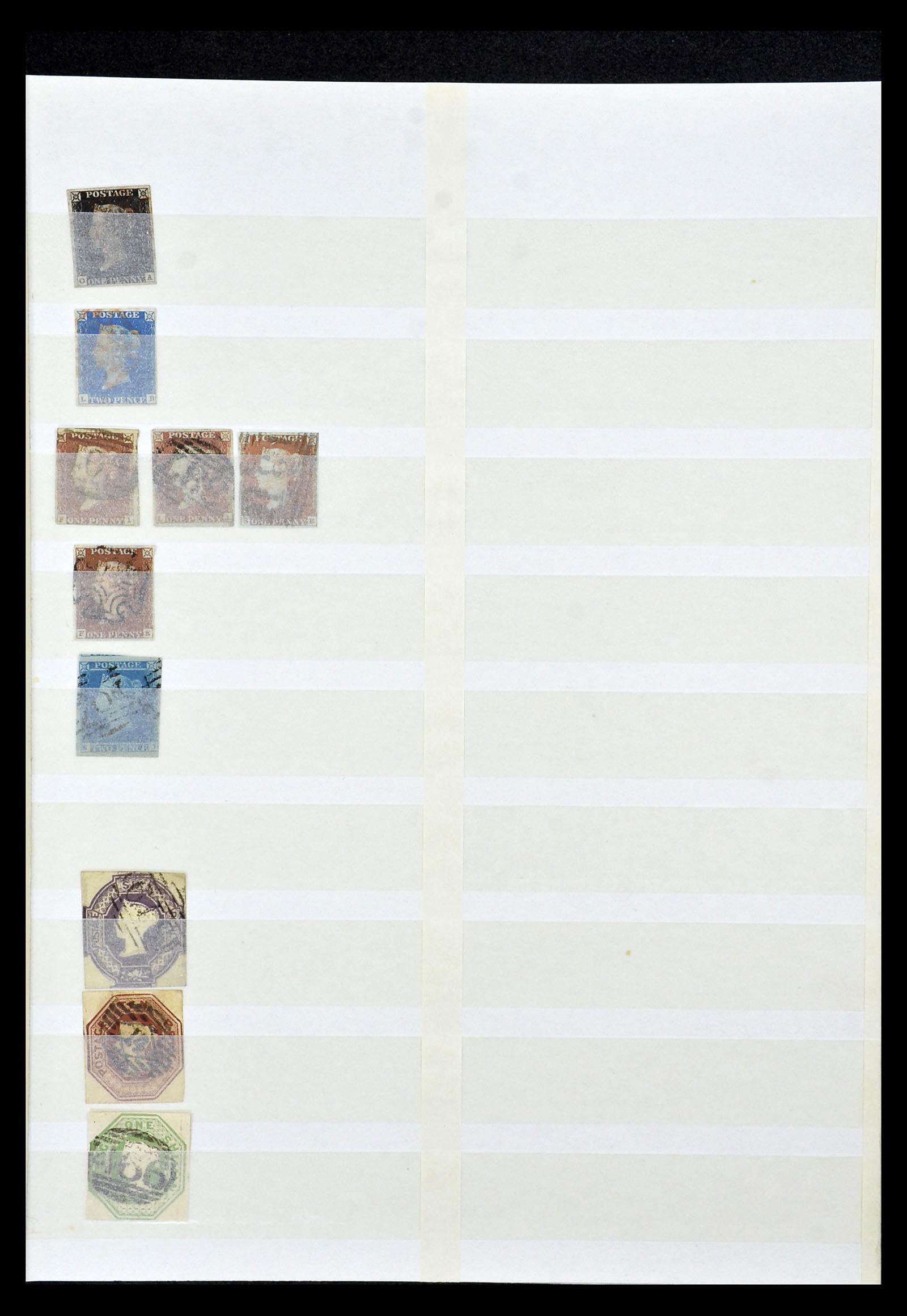 35010 001 - Postzegelverzameling 35010 Engeland 1840-1969.