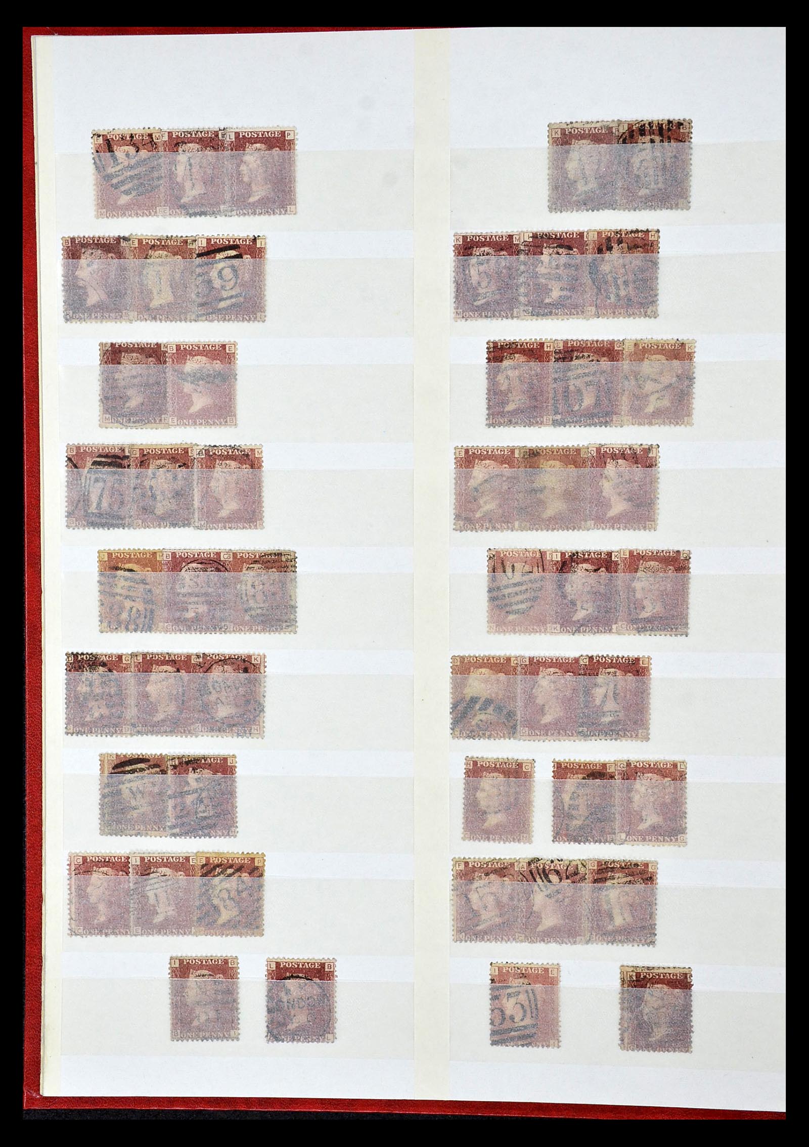 35010 004 - Postzegelverzameling 35010 Engeland 1840-1969.