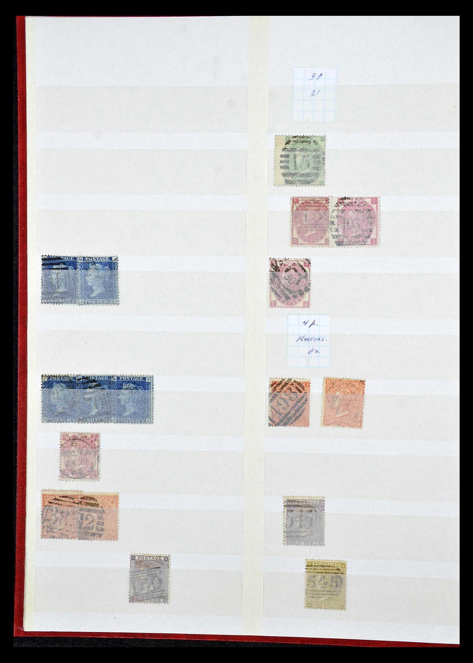 35010 006 - Postzegelverzameling 35010 Engeland 1840-1969.