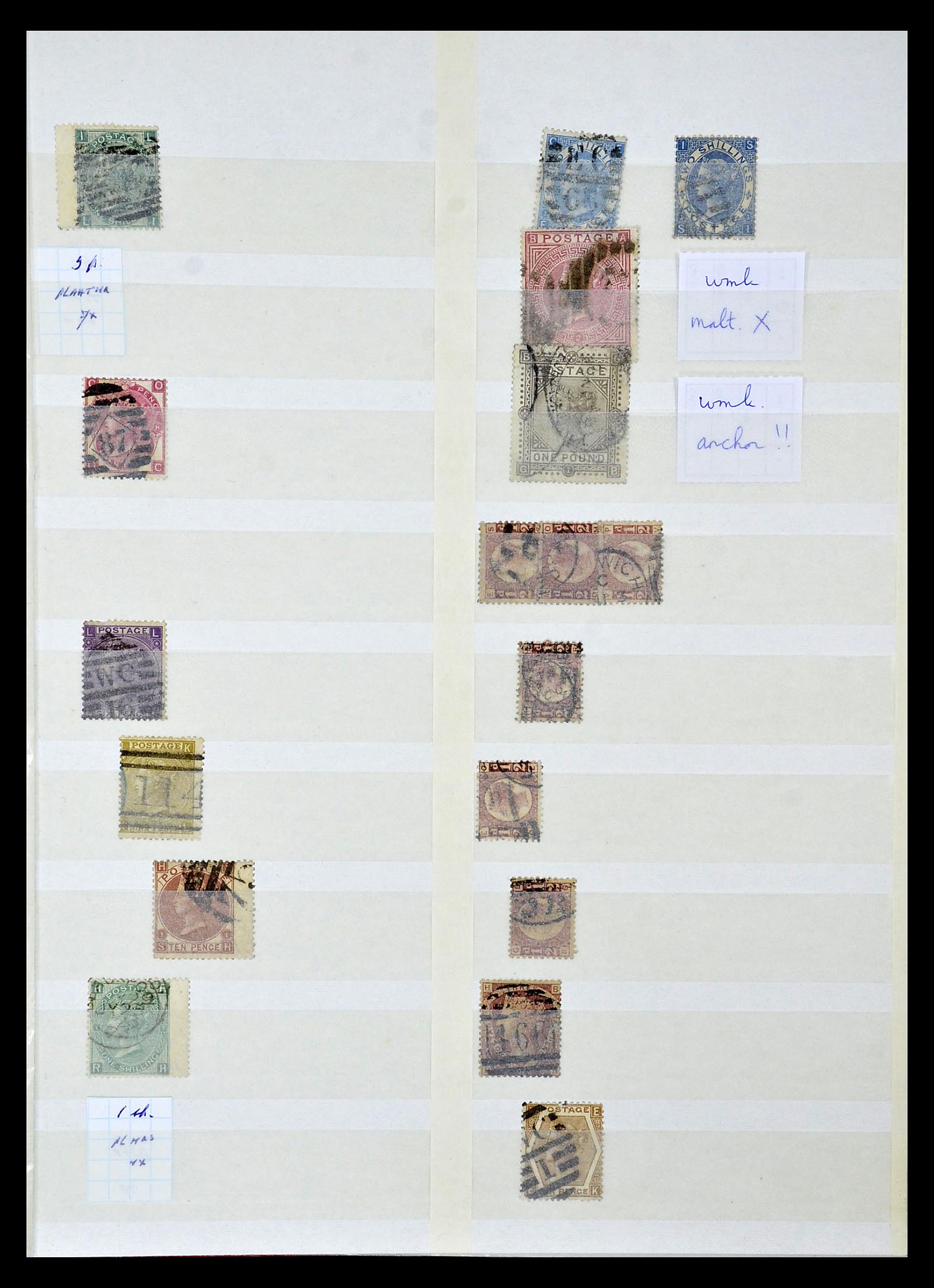 35010 007 - Postzegelverzameling 35010 Engeland 1840-1969.